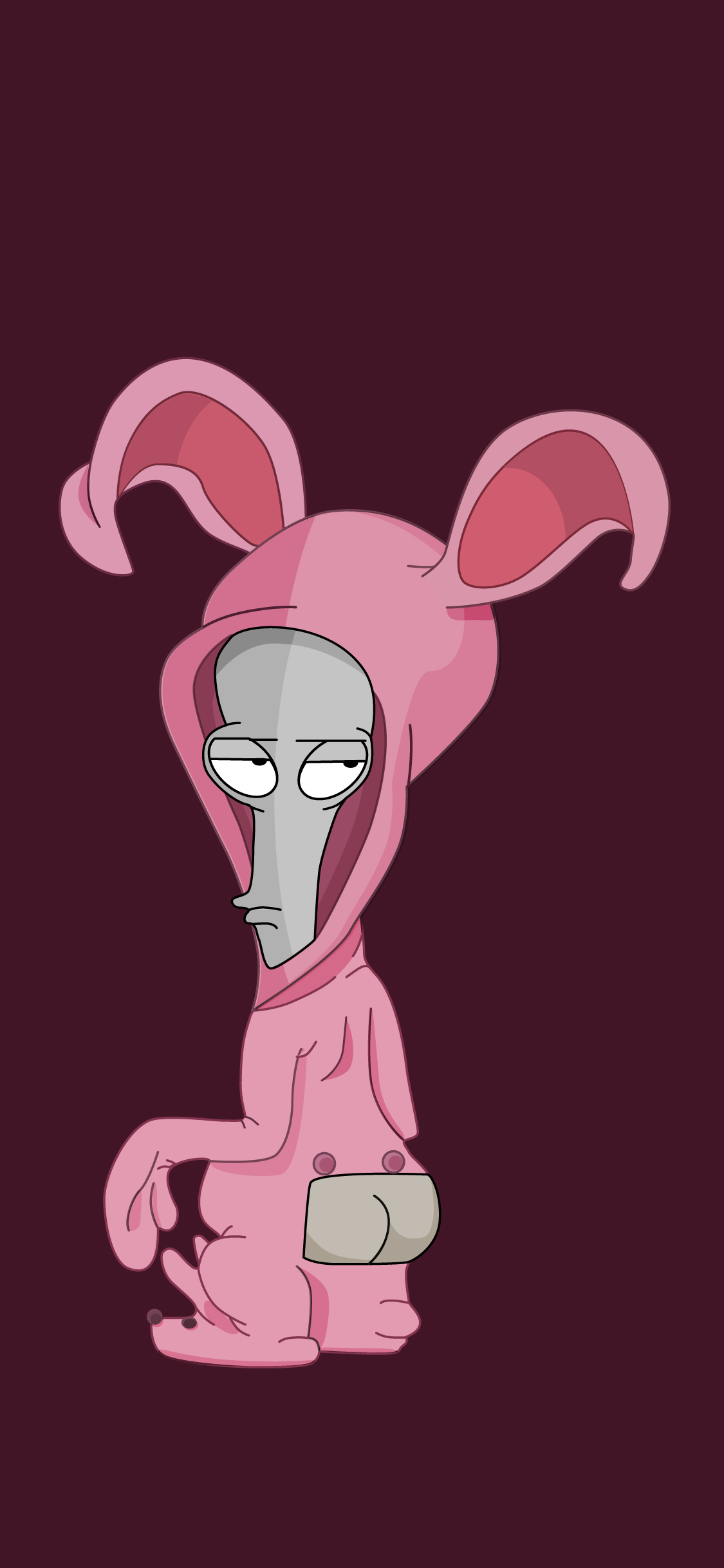 1130x2440 OC and MIC) Roger's bunny costume mobile wallpaper, Phone