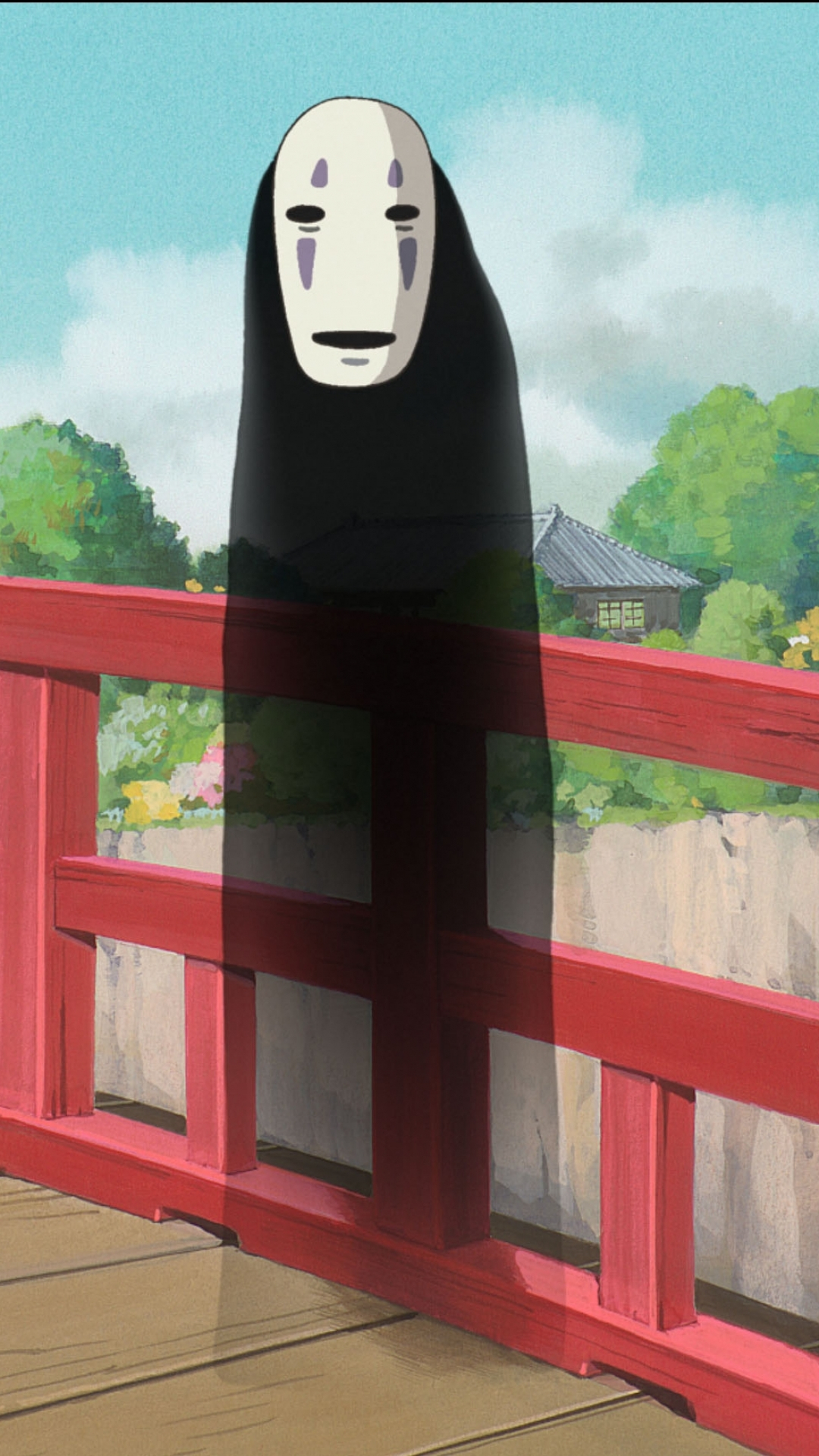 1080x1920 Movie Spirited Away No Face (Spirited Away) () Mobile Wallpaper. Studio Ghibli, Studio Ghibli Spirited Away, Spirited Away Wallpaper, Phone