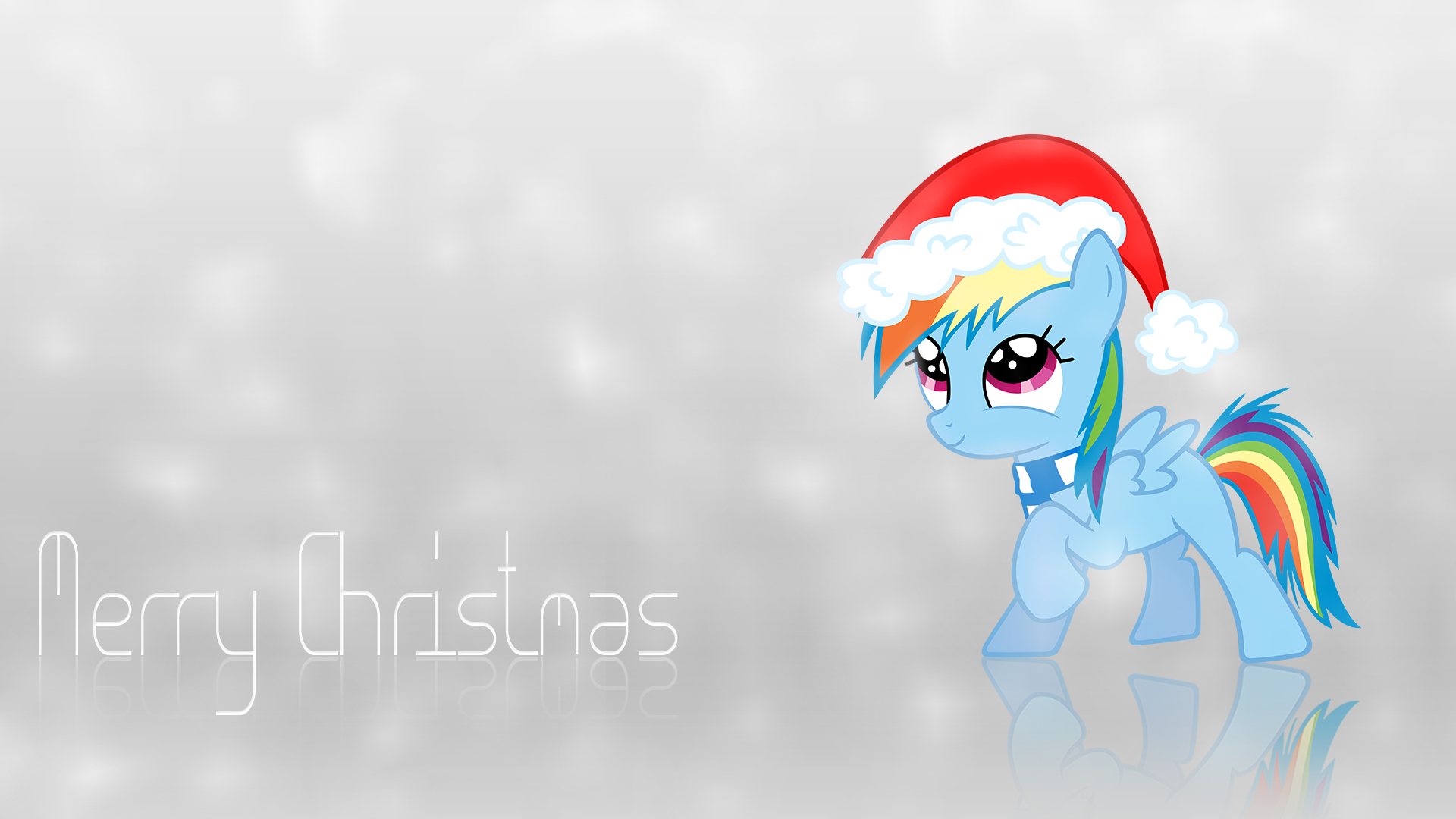 1920x1080 Rainbow Dash Christmas Wallpaper by Npm smlahyee and Veggie55. My Little Pony wallpaper. My Little Wallpaper are Magic, Desktop