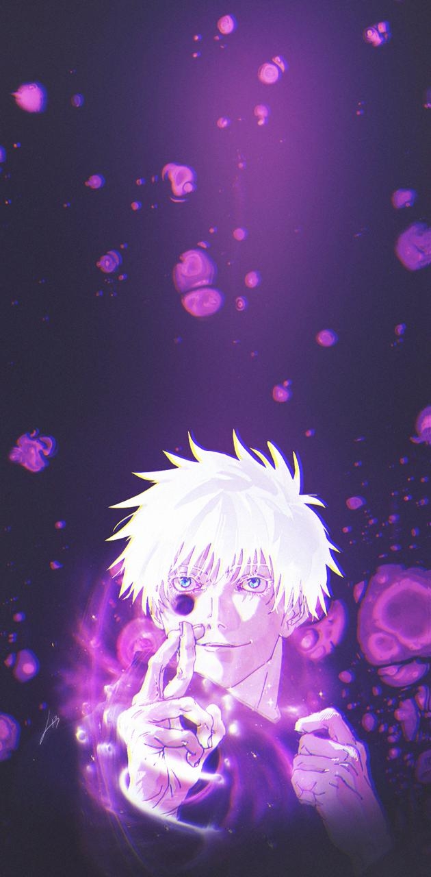 630x1280 Gojo Satoru wallpaper, Phone