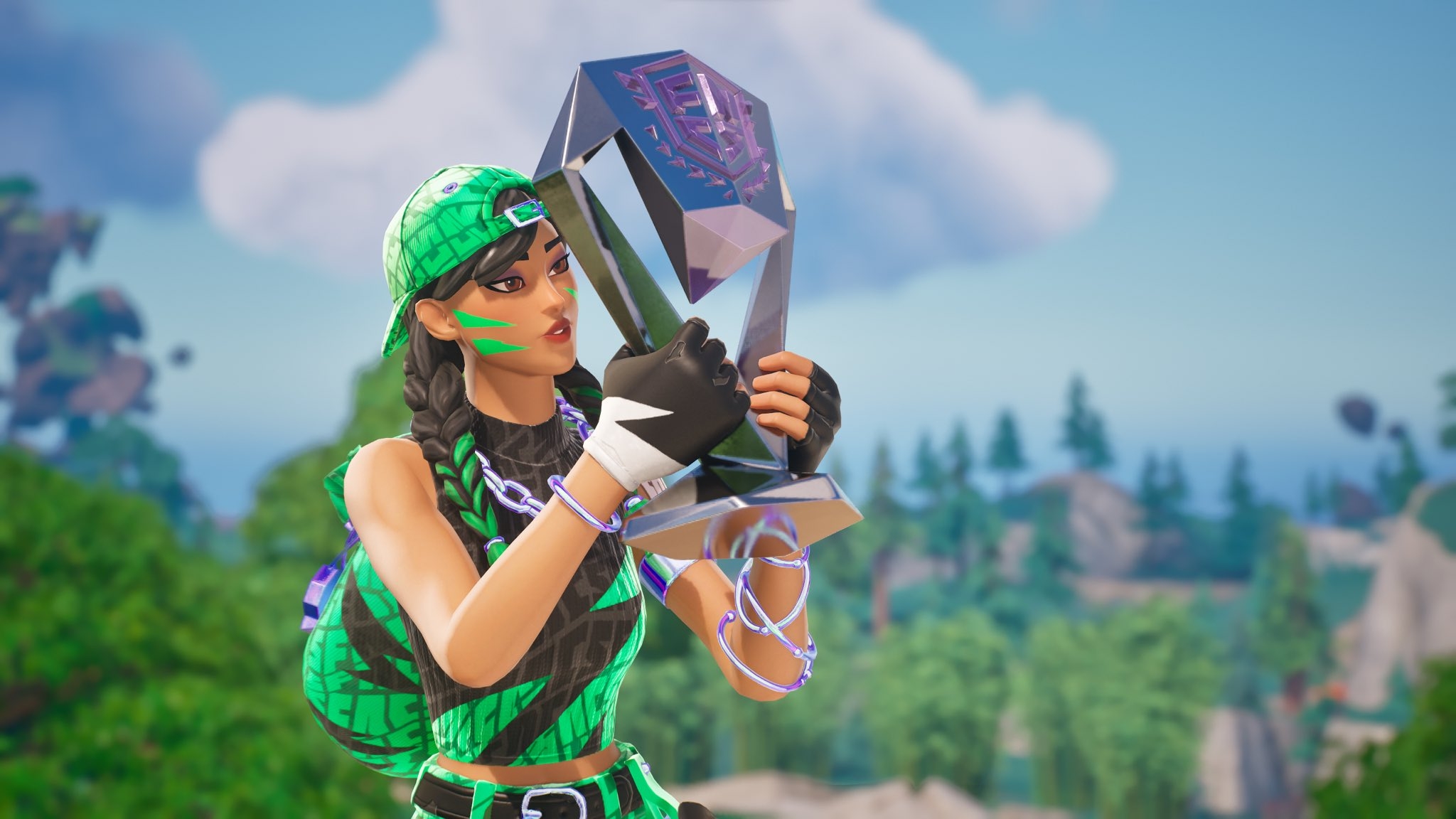 2050x1160 Championship Aura Fortnite wallpaper, Desktop