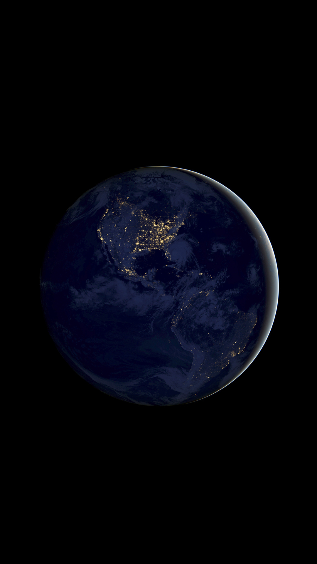 1080x1920 Earth Night iPhone Wallpaper, Phone