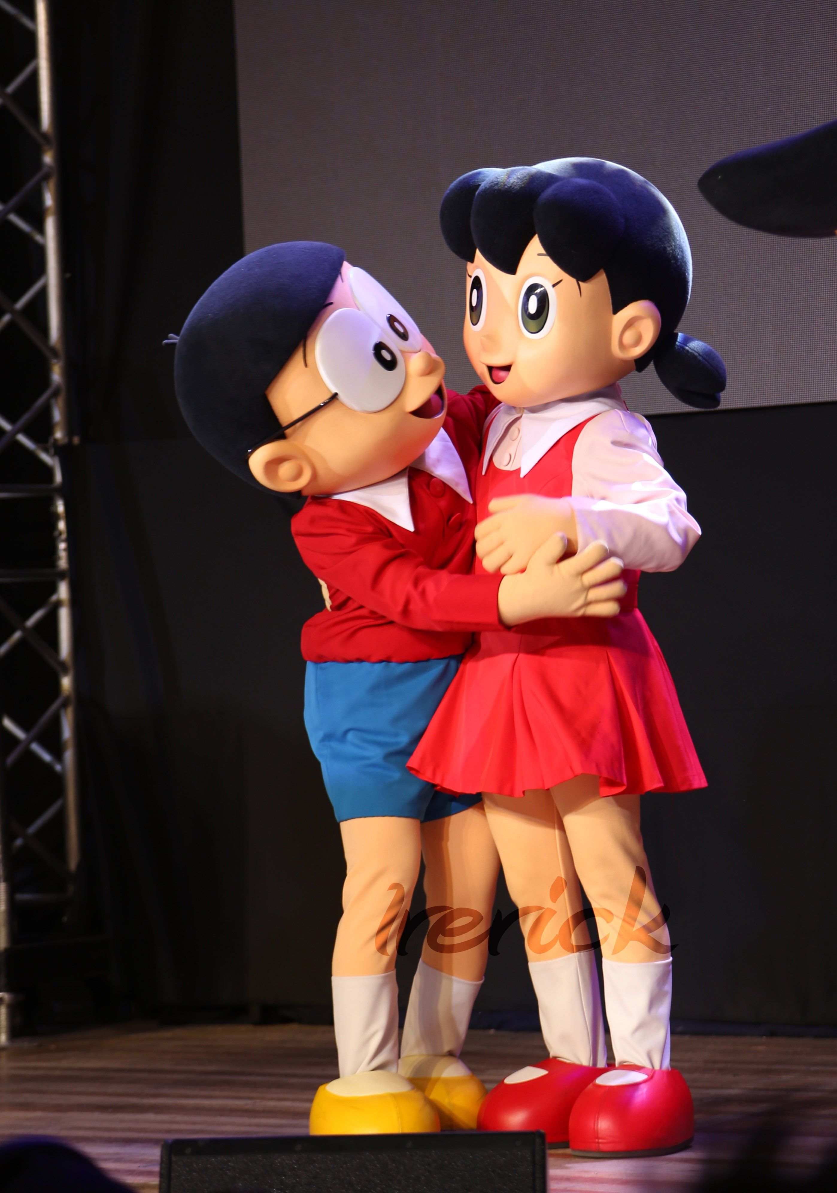 2800x3990 Nobita Shizuka Love Wallpaper With Quotes, Phone