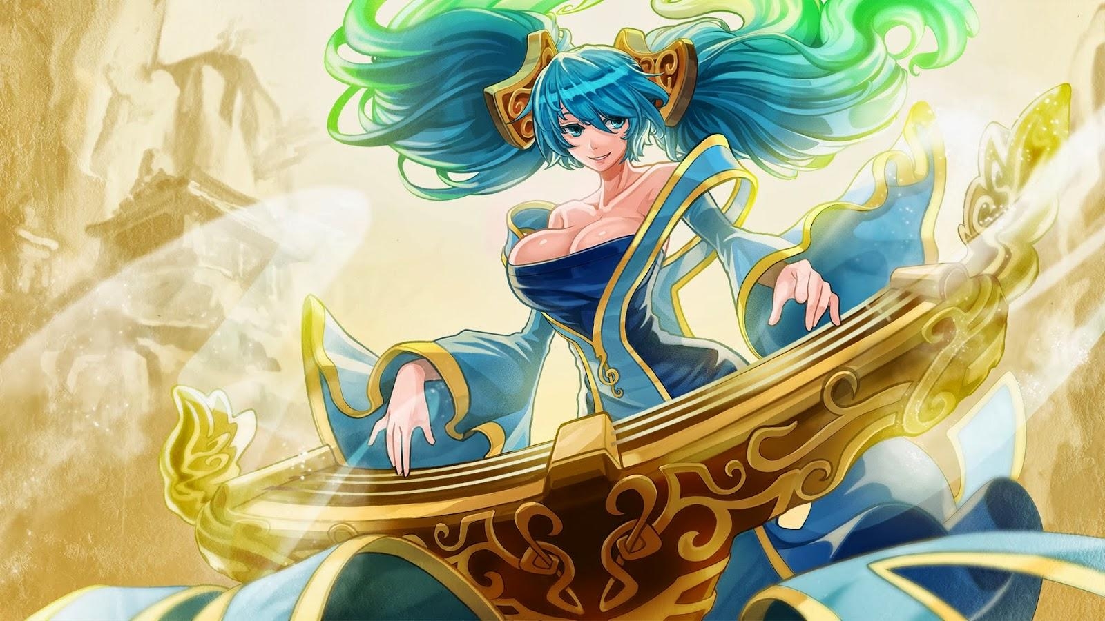 1600x900 Sona League of Legends Wallpaper, Sona Desktop Wallpaper, Desktop