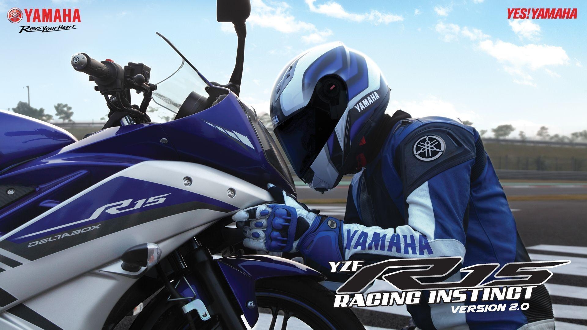 1920x1080 Yamaha YZF R15 Version 2.0 GP Blue, Desktop