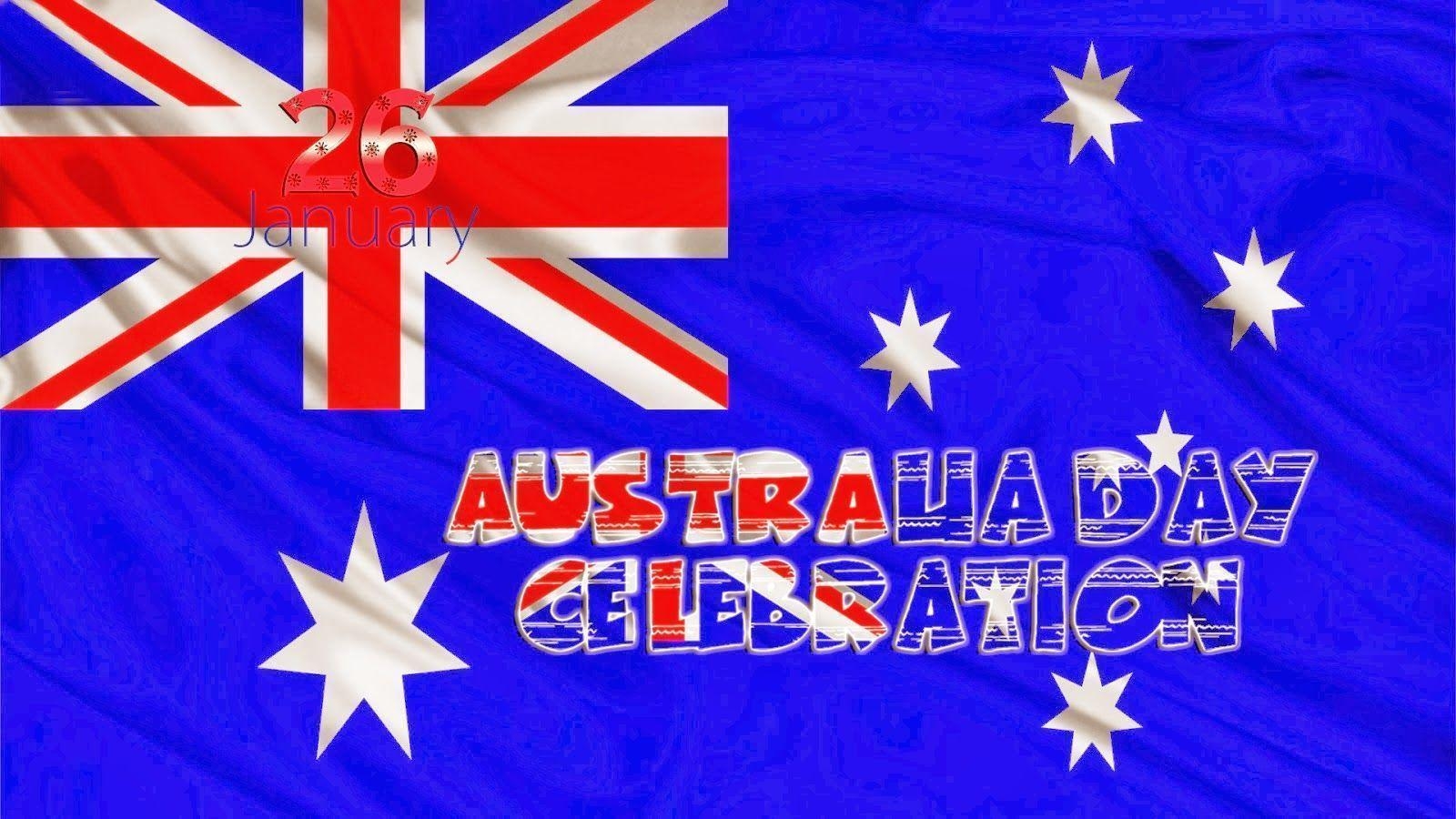 1600x900 Happy Australia Day Wishes Message with Greeting Cards, Desktop