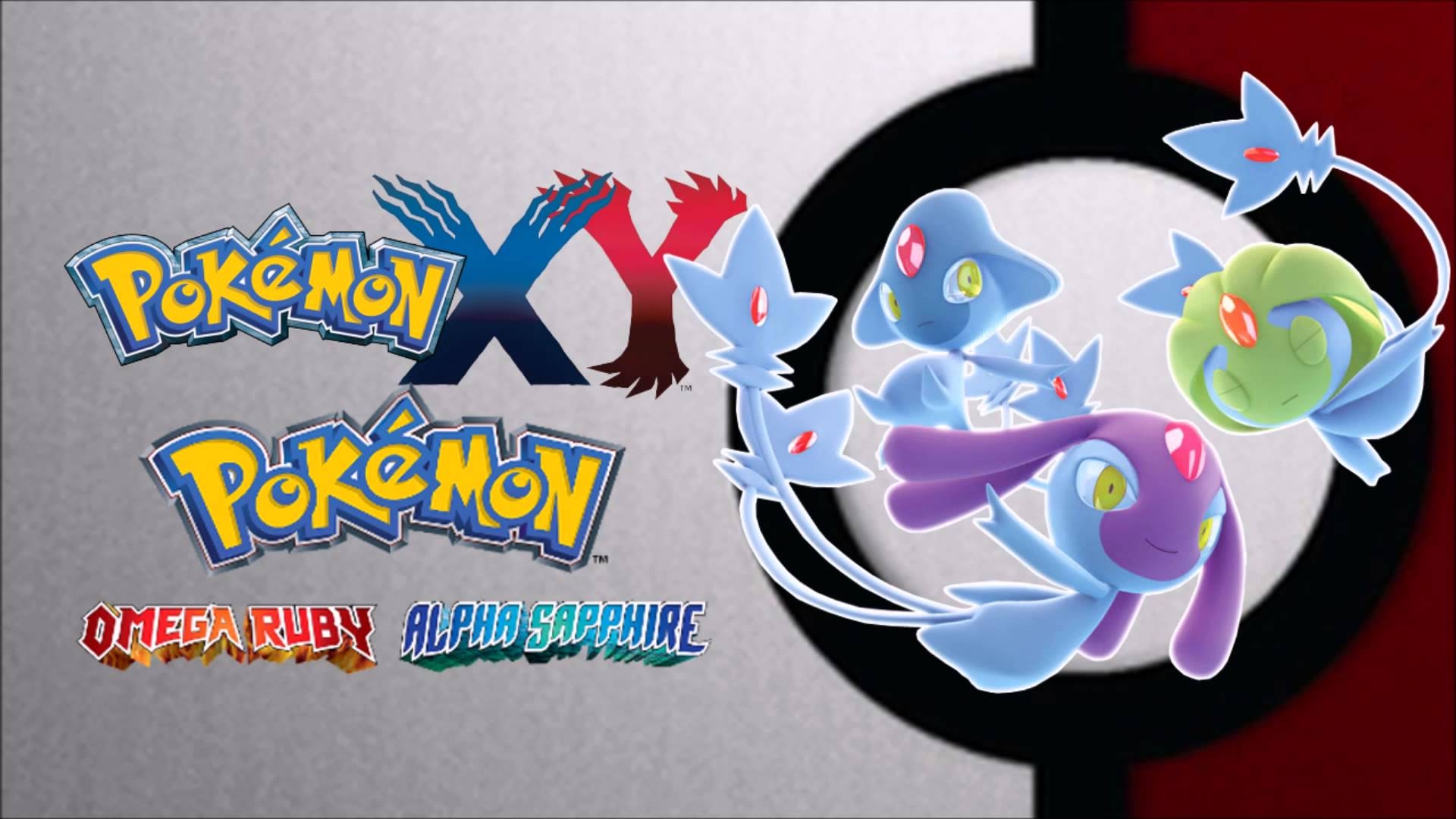 1920x1080 Pokemon X Y ORAS. Mesprit, Uxie, And Azelf HD Remaster, Desktop