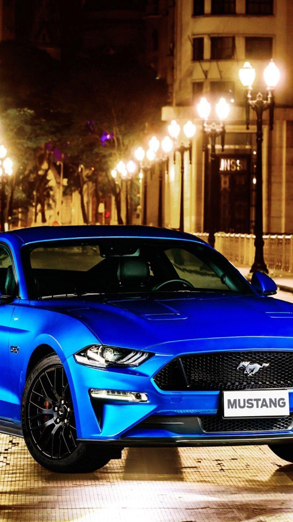 950x1690 Black Mustang Car Wallpaper Download, Phone