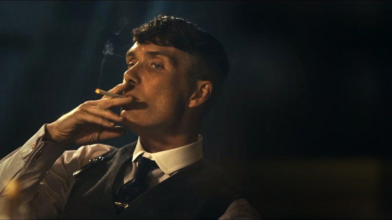 1280x720 THOMAS SHELBY SMOKING.. PEAKY BLINDERS, Desktop