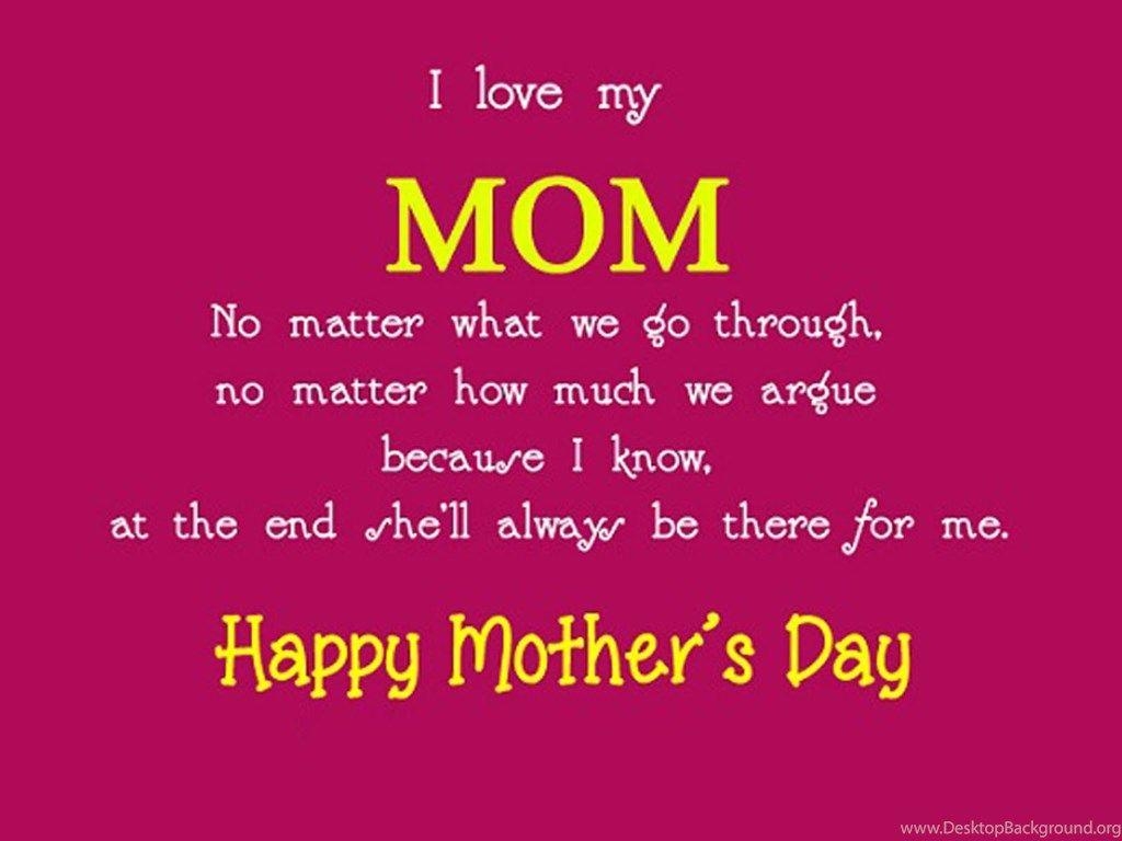 1030x770 I Love My Mom, Happy Mothers Day Picture, Photo, And Image Desktop Background, Desktop