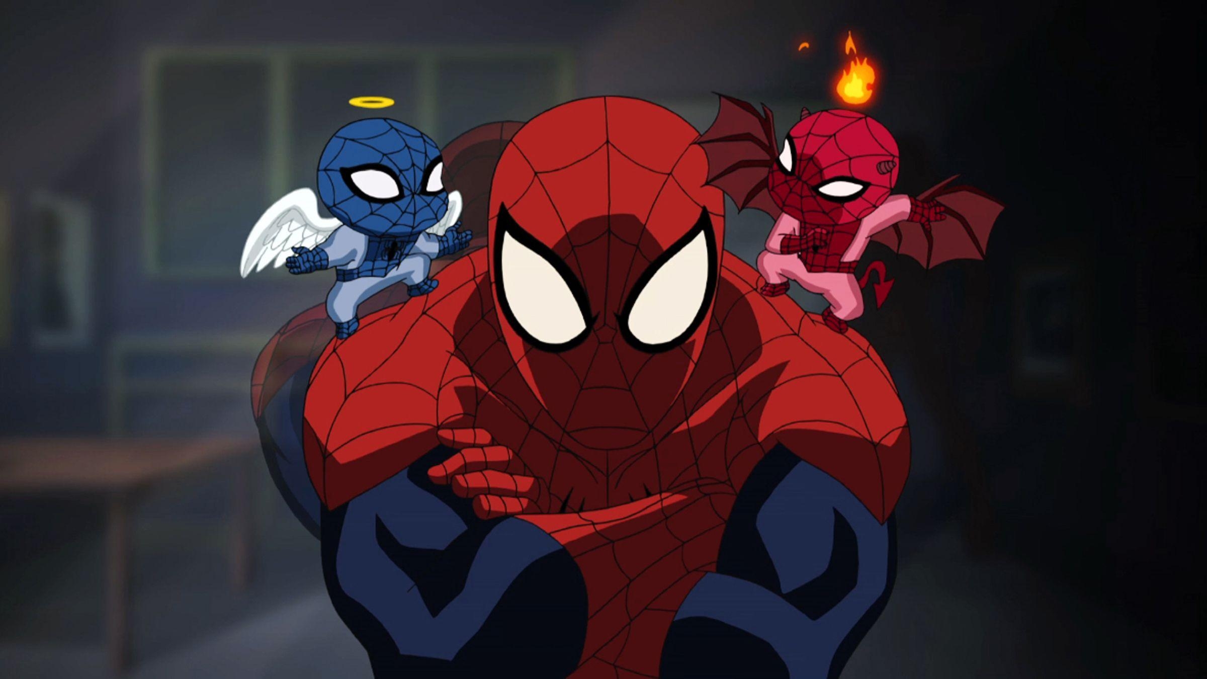 2400x1350 px Ultimate Spider Man 965.7 KB, Desktop