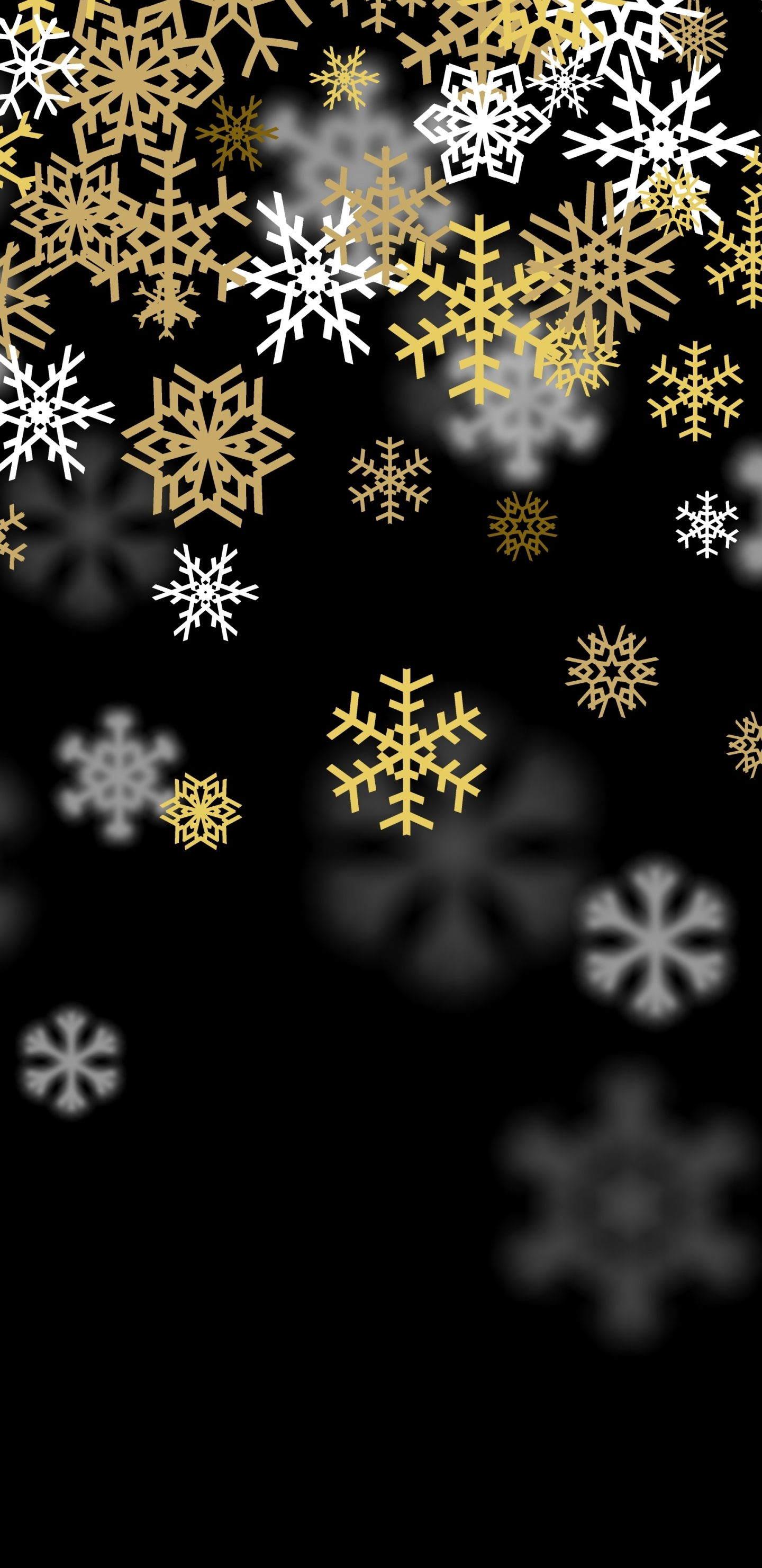 1440x2960 Snowflake Wallpaper Download, Phone