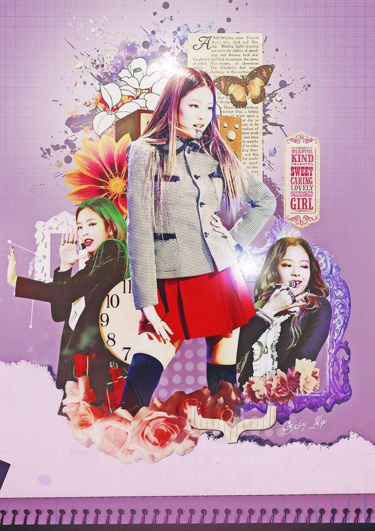 760x1070 Jennie Kim BlackPink Wallpaper By GABY MIX, Phone