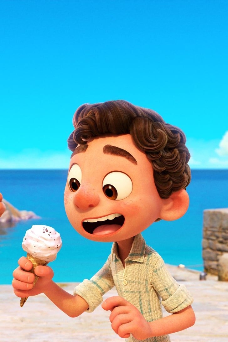 730x1100 See the Official For Luca, Pixar's June Release About a Young Boy With a Big Secret. Animated movies characters, New animation movies, New pixar movies, Phone