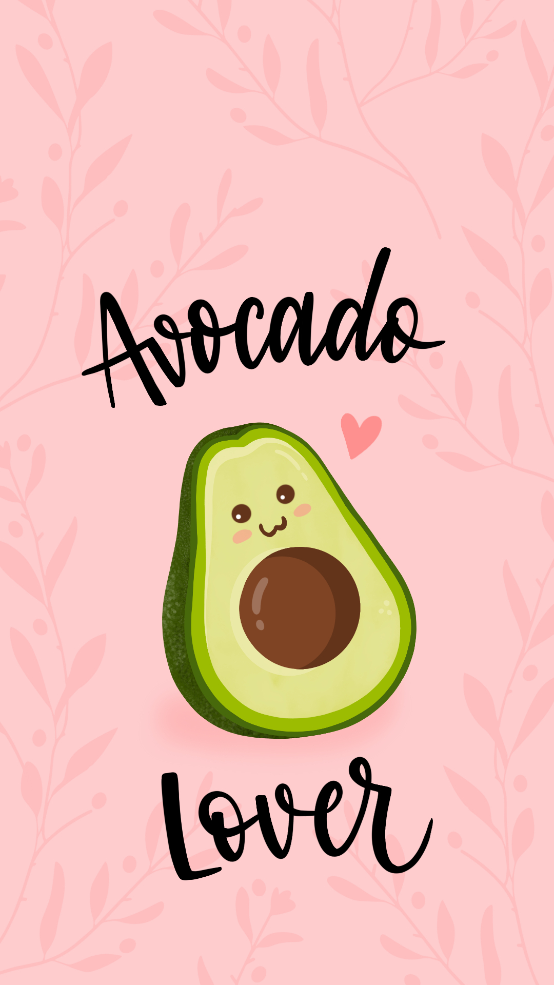 1080x1920 Cute Avocado Wallpaper App, Phone