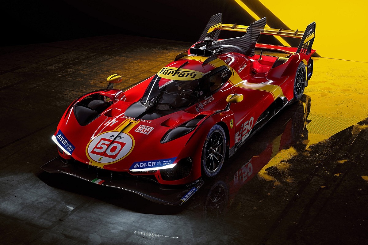 1200x800 Ferrari unveils 499P Le Mans Hypercar in full race livery, Desktop