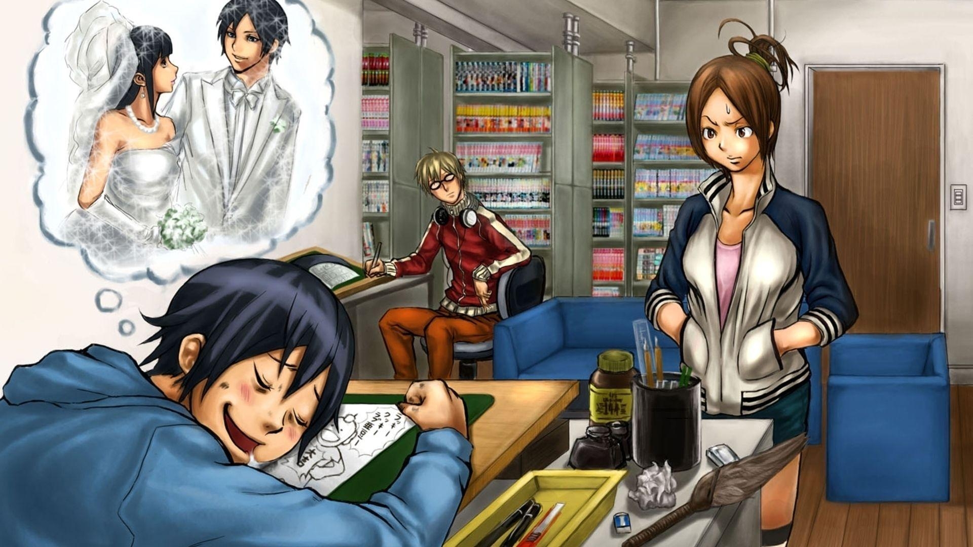 1920x1080 Full HD 1080p Bakuman Wallpaper HD, Desktop Background, Desktop