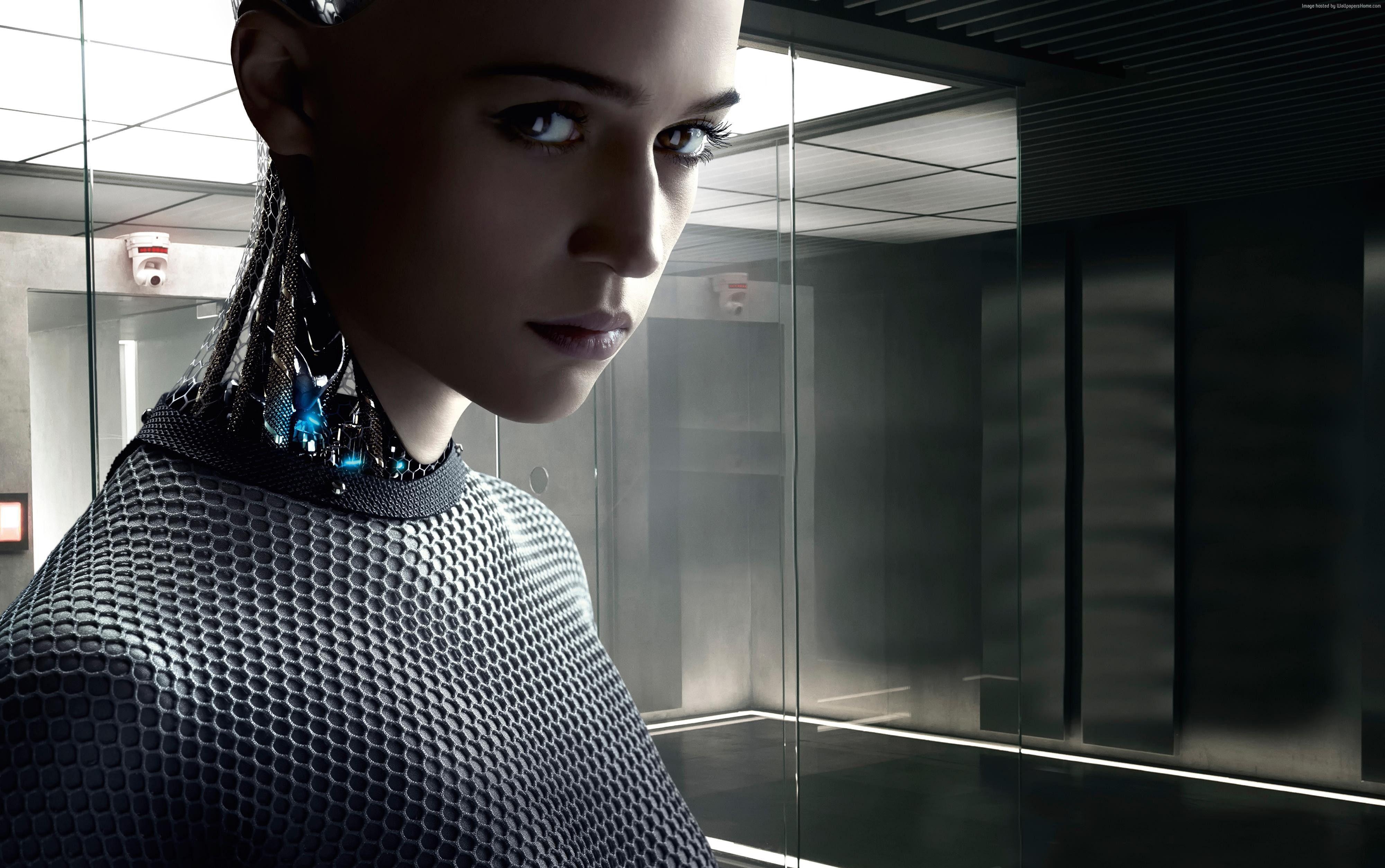 4000x2510 Wallpaper Ex Machina, best movies of Alicia Vikander, Movies, Desktop