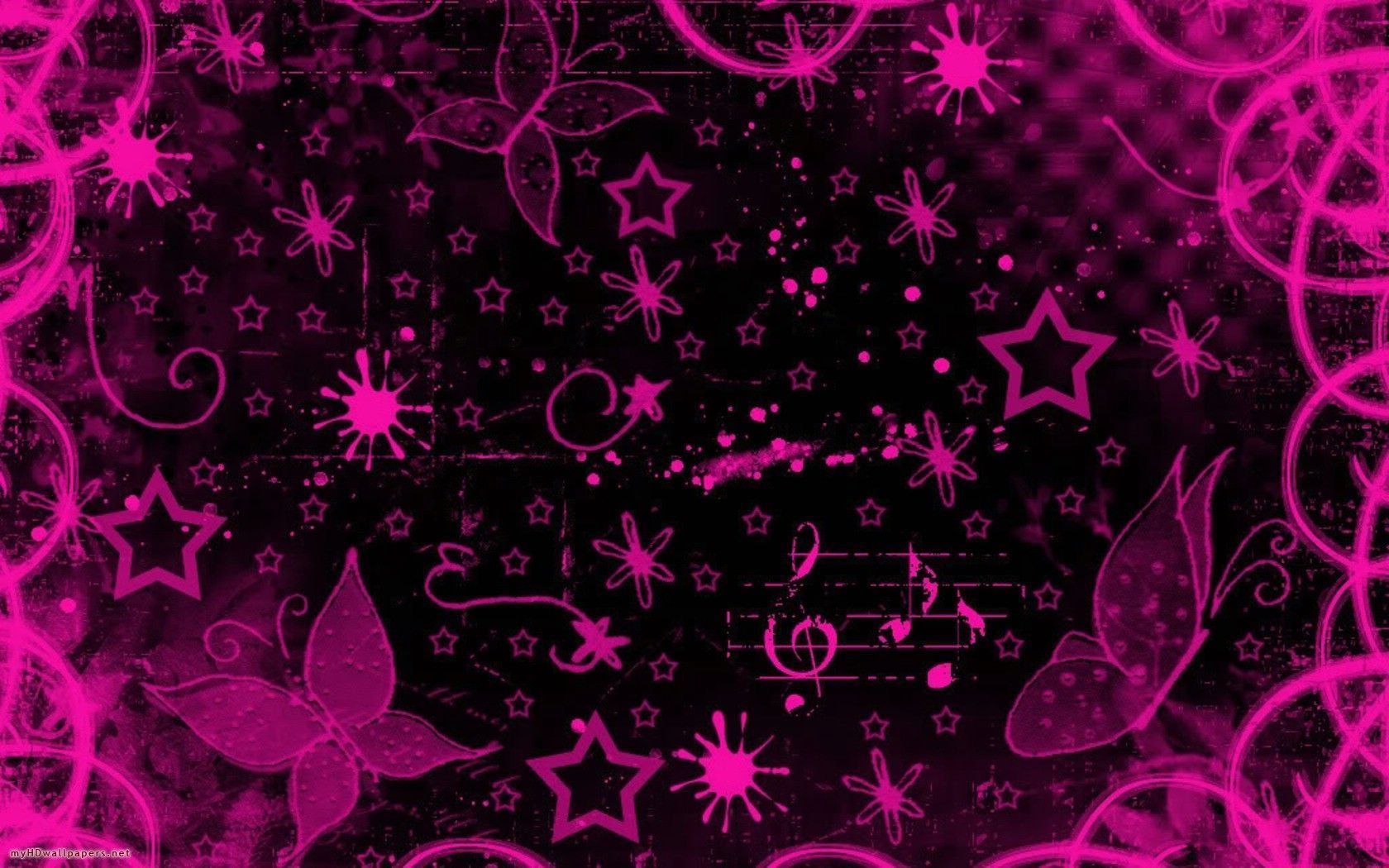 1680x1050 Black and Pink Wallpaper Free Black and Pink Background, Desktop