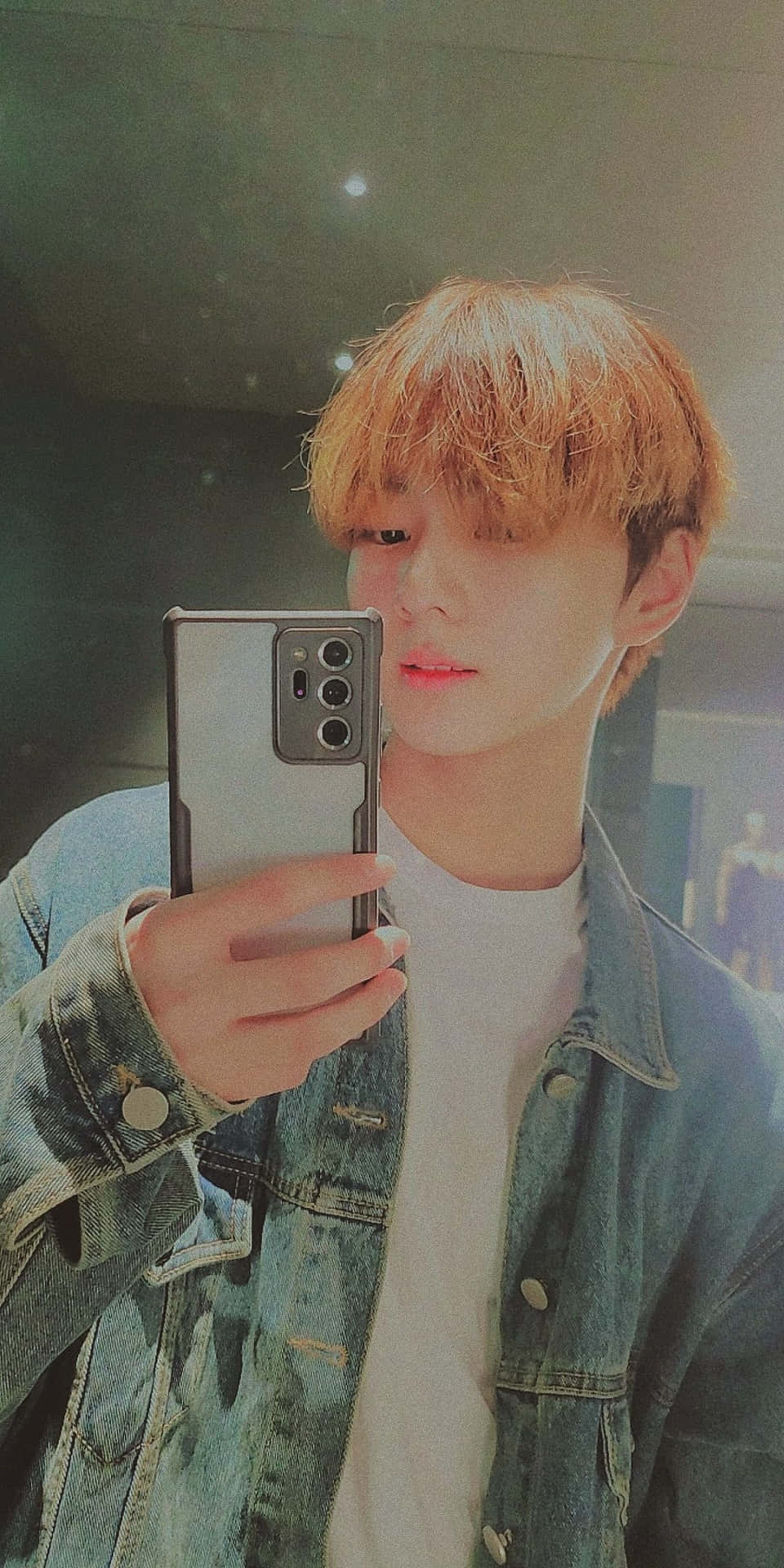 960x1920 Download Kpop Boy Mirror Selfie Picture, Phone