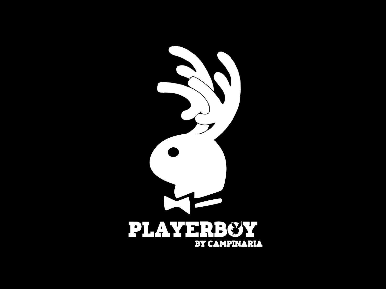 1600x1200 playboy antlers sophies mac funny bunny logo, Desktop