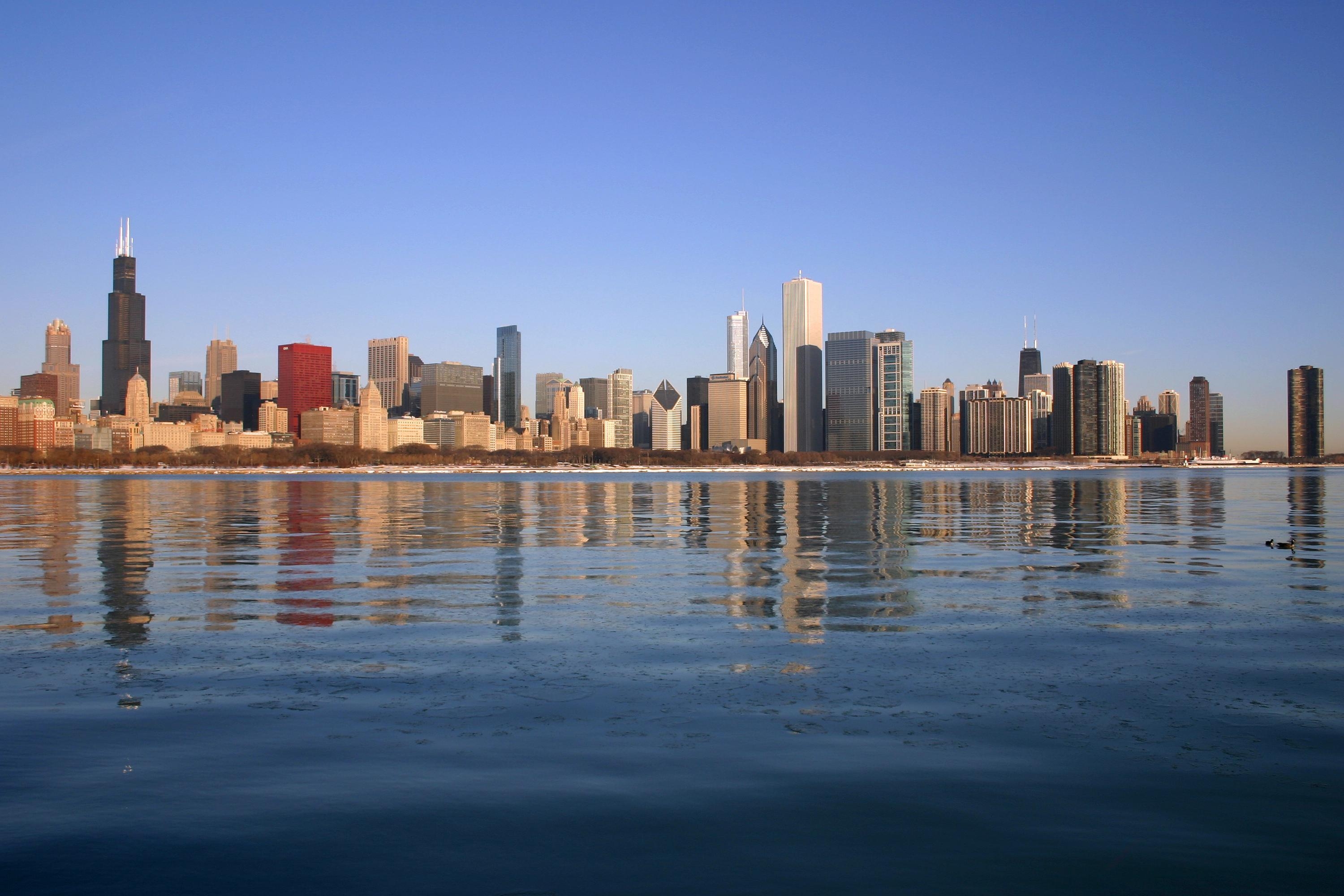 3000x2000 Wallpaper.wiki Chicago Skyline Desktop Wallpaper PIC WPE005425, Desktop