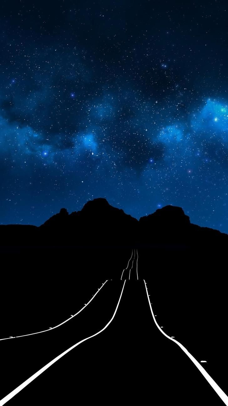 730x1300 The Road to Stars. [2160x3840]. iPhone wallpaper tricks, Best iphone wallpaper, Uhd wallpaper, Phone