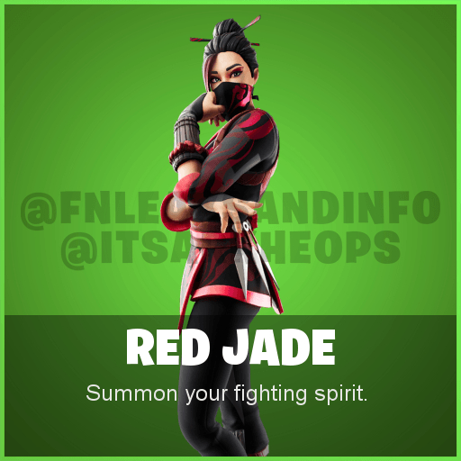 520x520 Red Jade Fortnite wallpaper, Phone