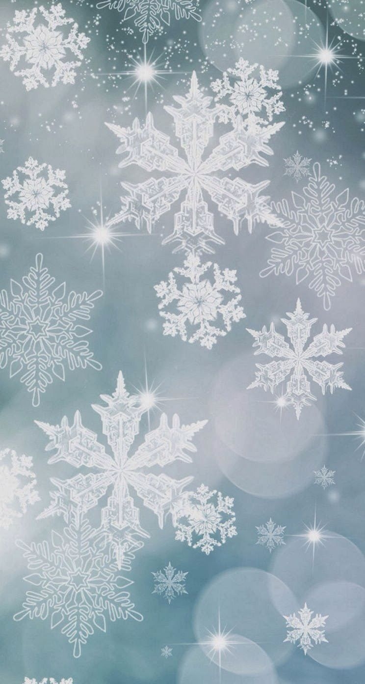 750x1400 Snowflake wallpaper, iPhone 5s wallpaper, Winter wallpaper, Phone