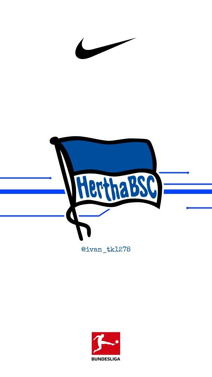 820x1450 Hertha Berliner Sport Club. Equipo de fútbol, Futbol, Escudos de equipos, Phone