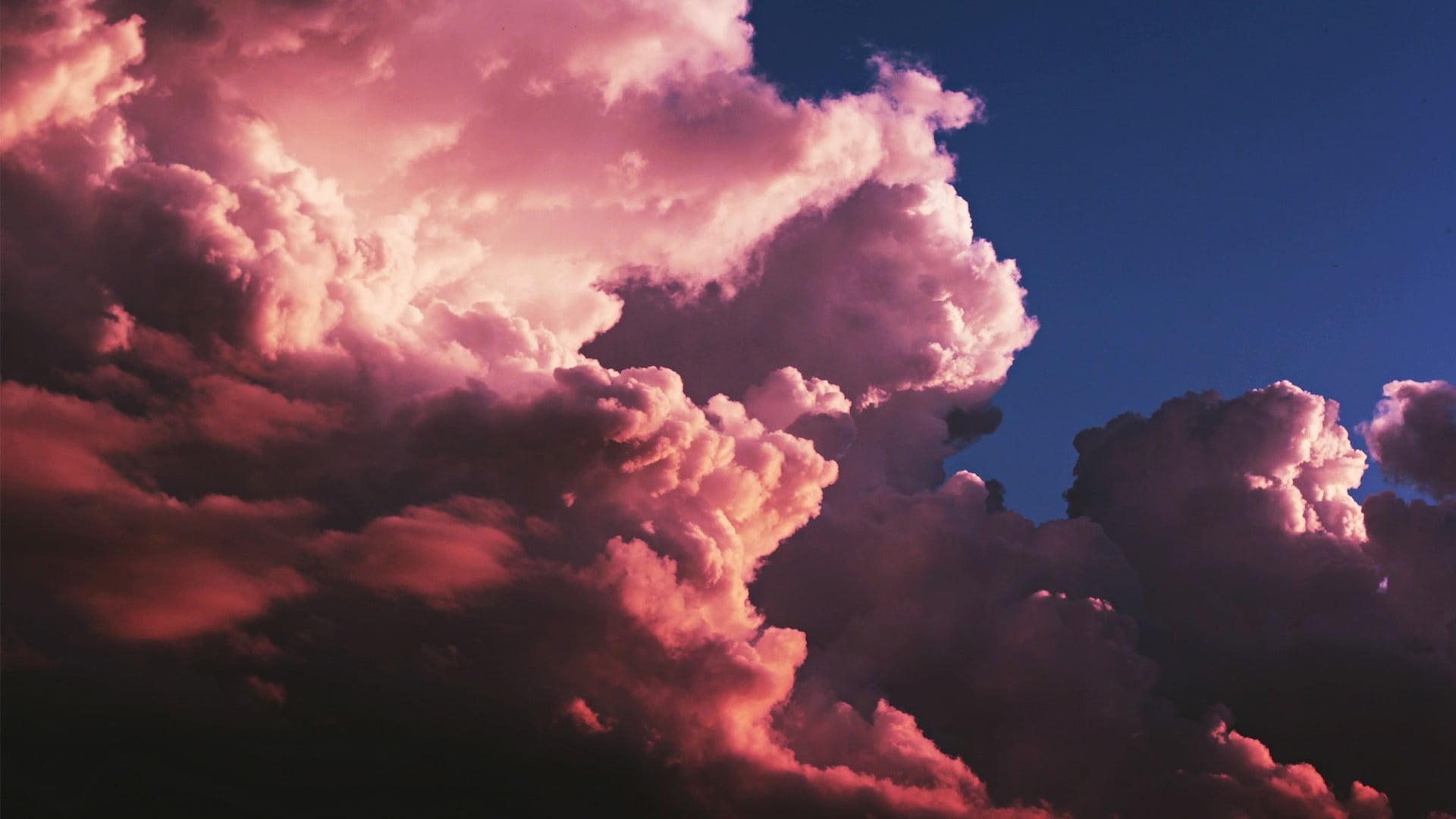 1920x1080 Pink clouds, clouds HD wallpaper, Desktop