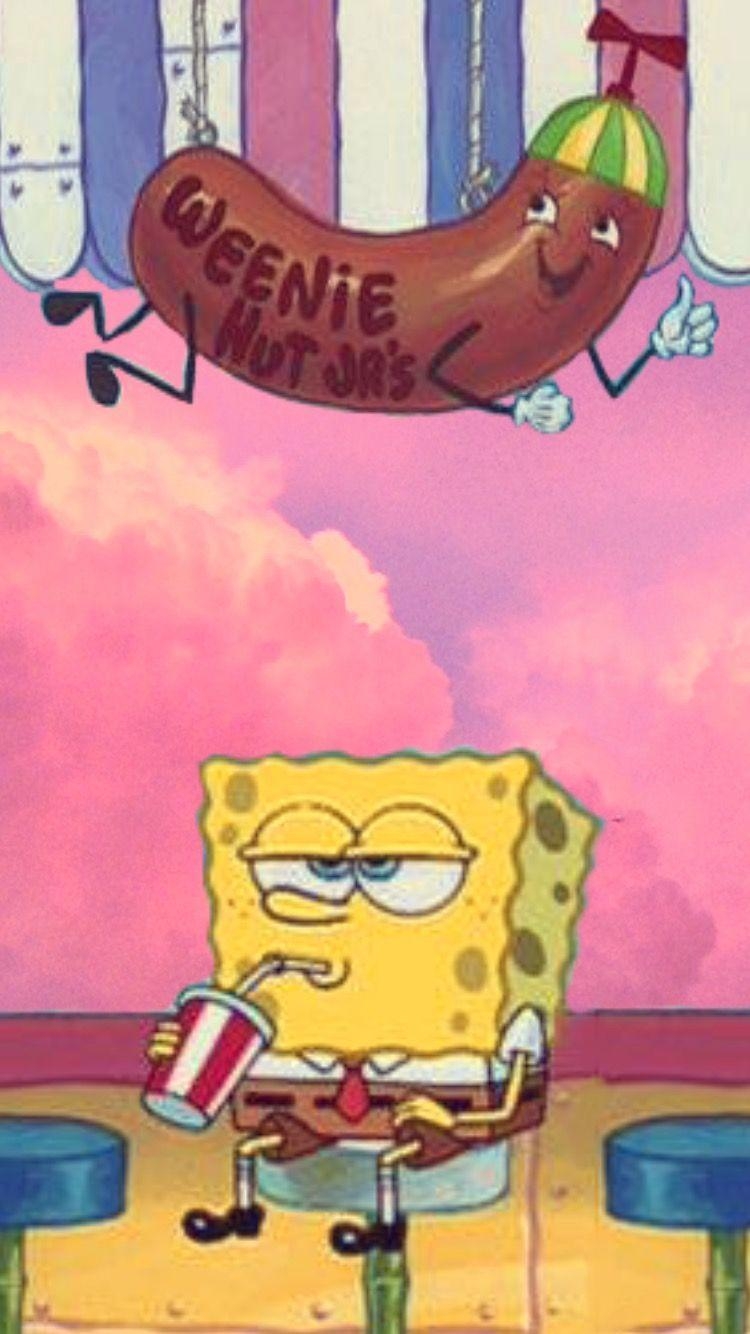 750x1340 Image result for Spongebob aesthetic. Erica. Aesthetic iphone, Phone