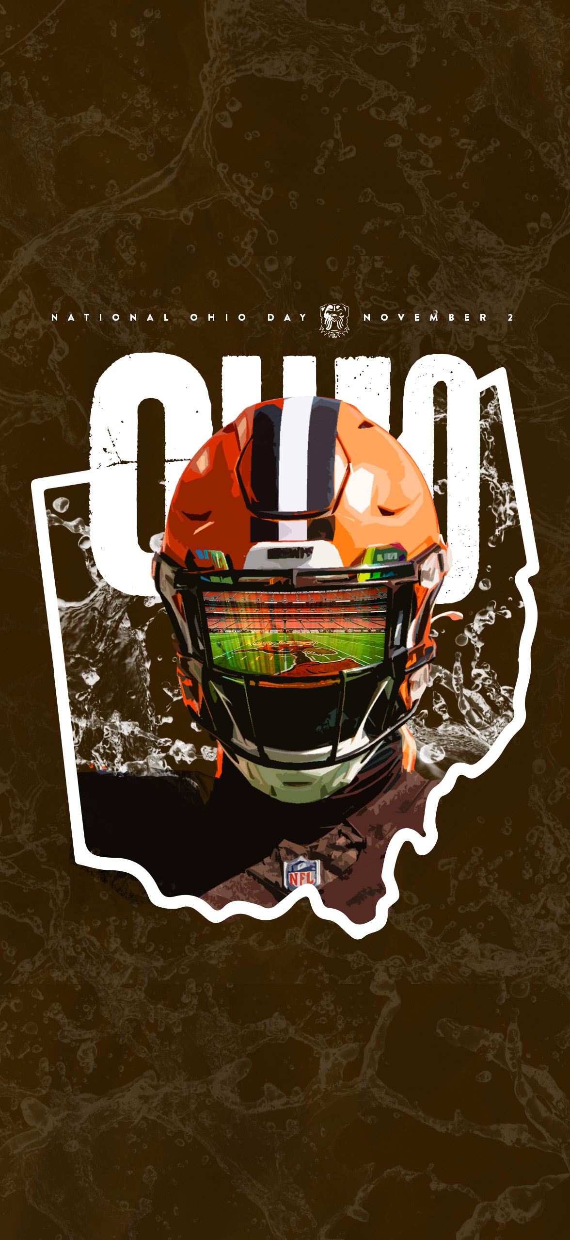 1180x2560 Browns Mobile Wallpaper. Cleveland, Phone