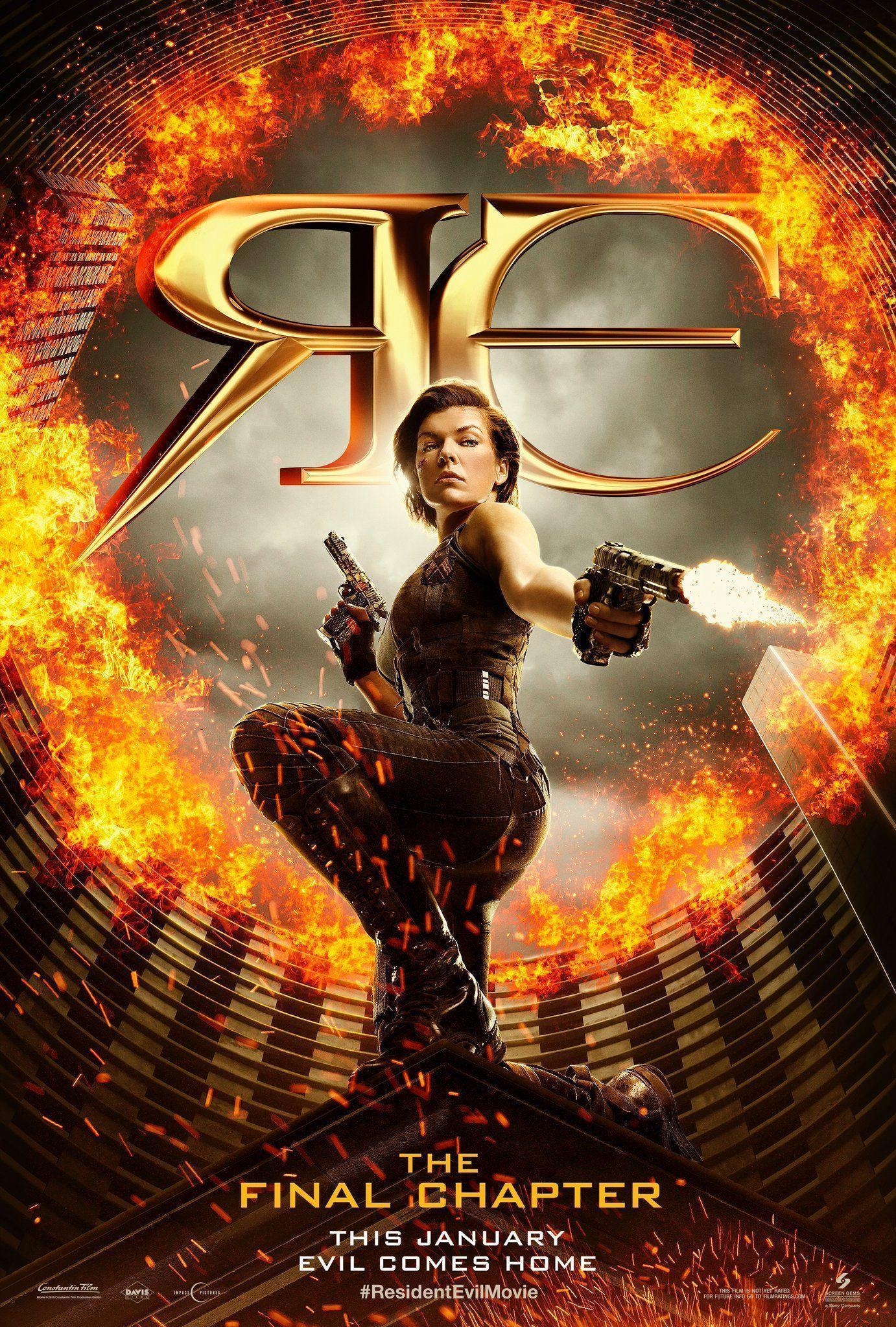 1390x2050 Resident Evil: The Final Chapter HD Wallpaper, Phone