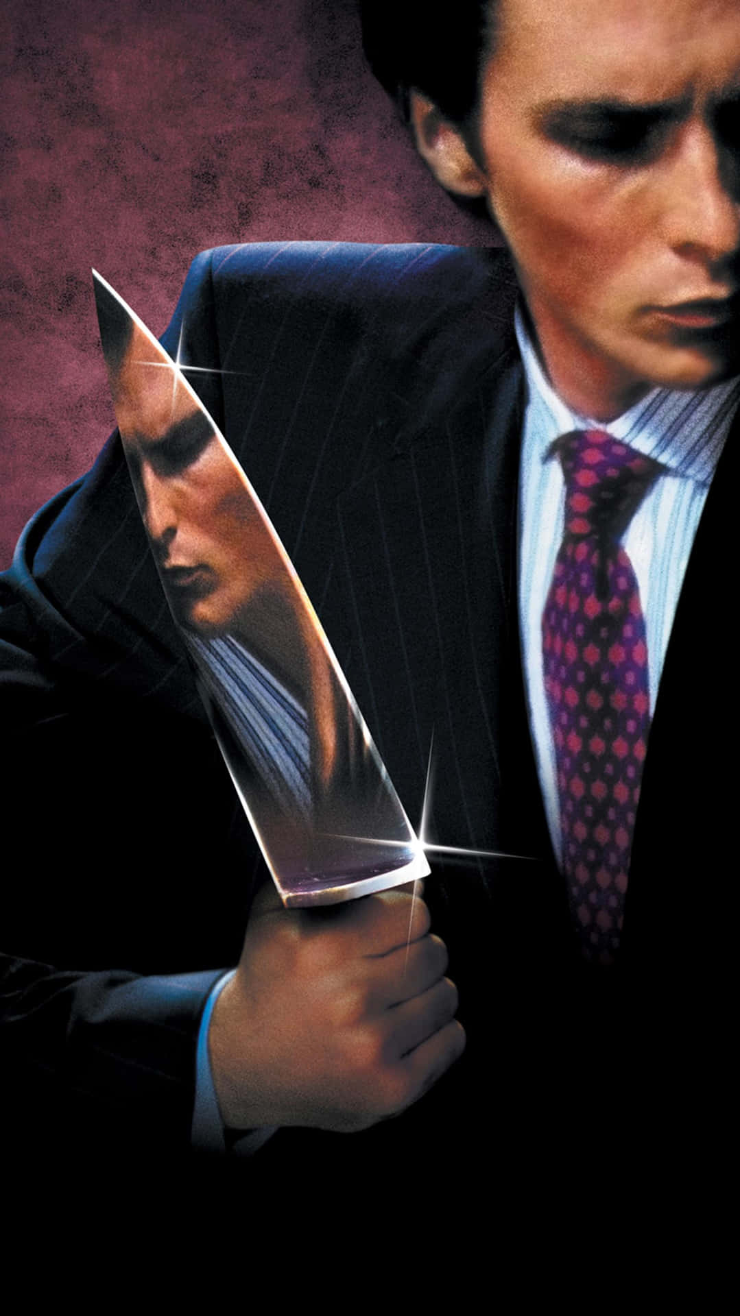 1080x1920 Download American Psycho With Knife HD Wallpaper, Phone