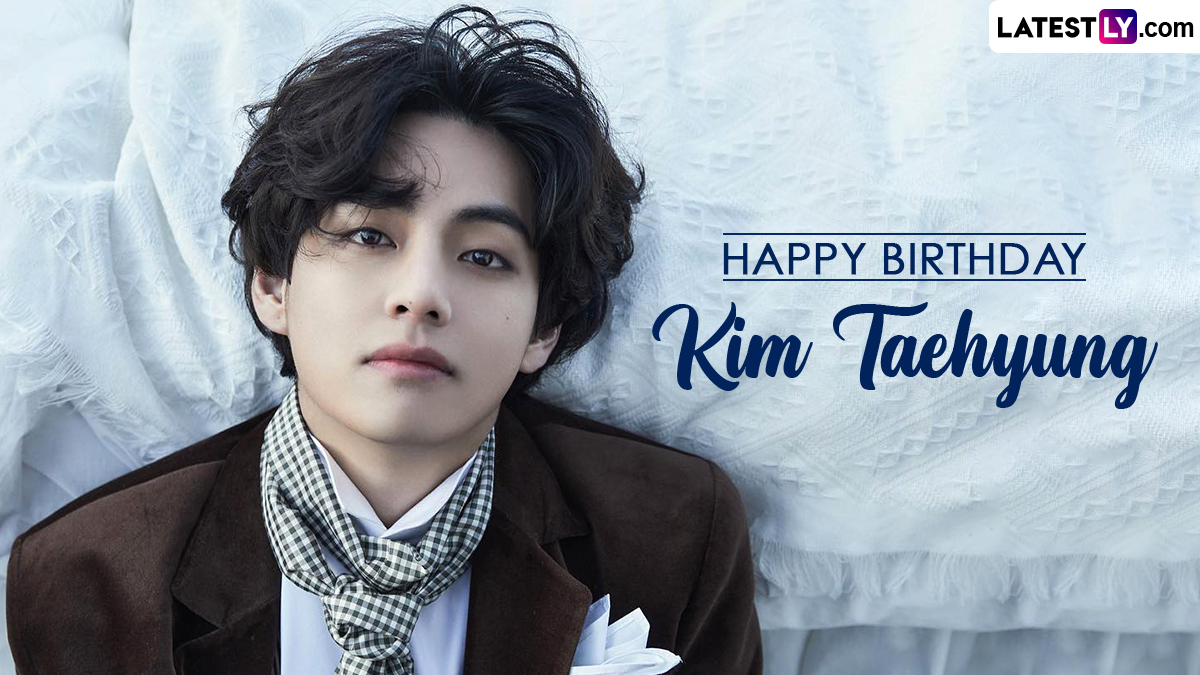 1200x680 BTS V Aka Kim Taehyung Birthday Image & HD Wallpaper For Free Download Online: Wish K Pop Idol With HBD Wishes, Greetings And Lovely Photo, Desktop