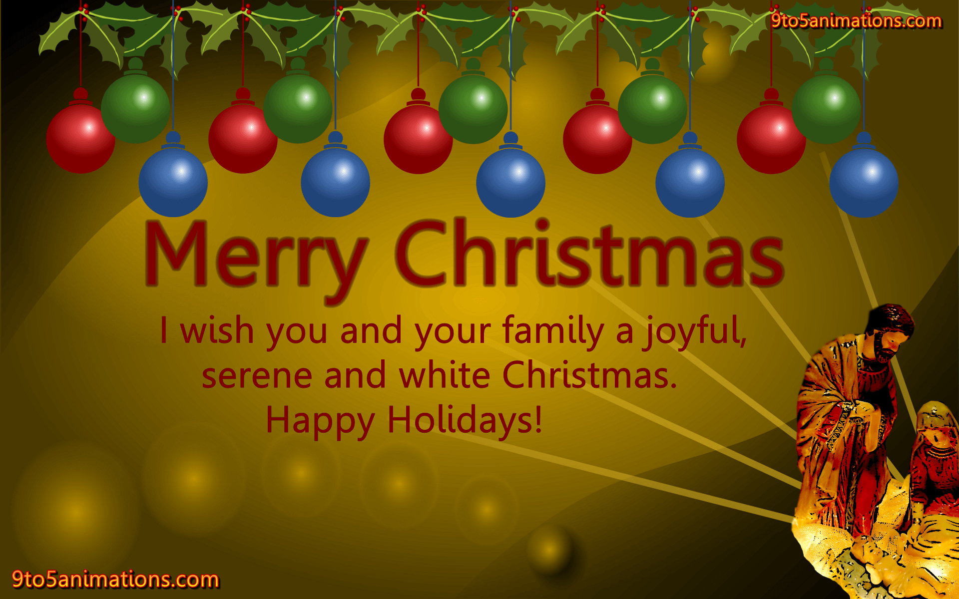 1920x1200 HD Merry Christmas Quotes Wallpaper For MobileTo5Animations.Com, Desktop