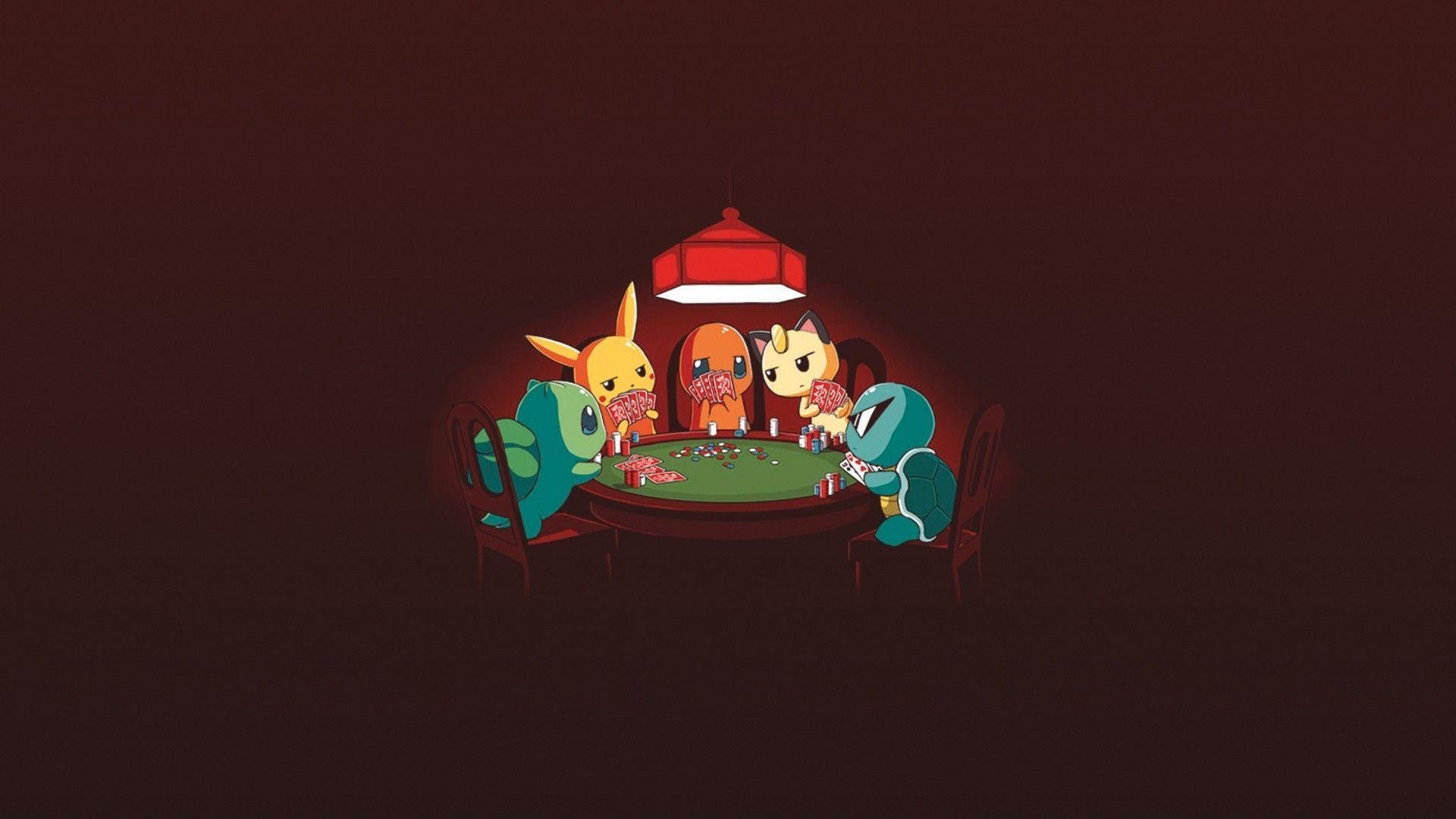 1920x1080 Bulbasaur, #Squirtle, #Charmander, #Pokémon, #poker, #Pikachu, Desktop