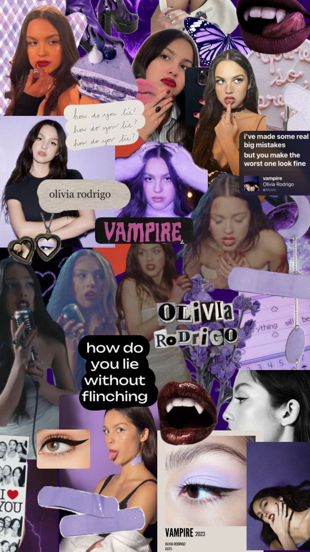 1080x1920 olivia rodrigo vampire #vampire # oliviarodrigo #guts. Olivia, Her music, Singer, Phone