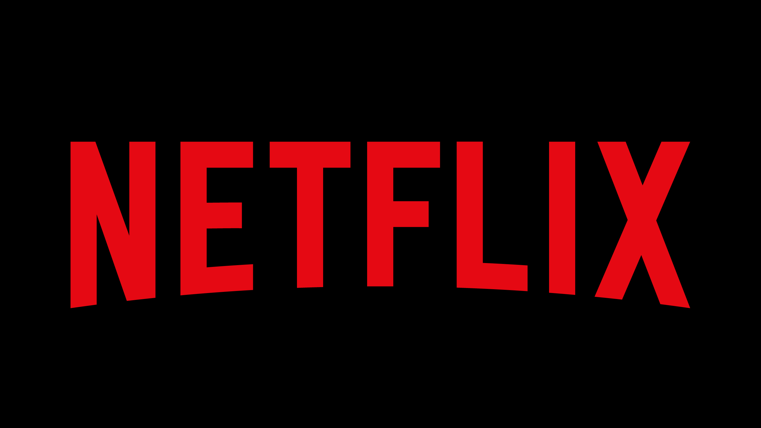 Netflix, Red Logo on the Black Background, 2560x1440, Desktop Wallpaper