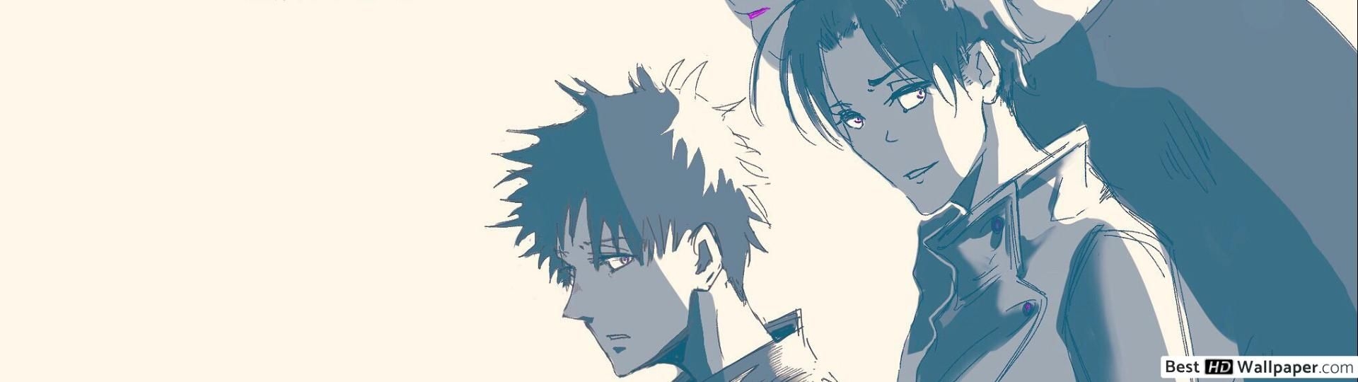 1920x540 Jujutsu Kaisen Fushiguro & Yuta Okkotsu HD wallpaper download, Dual Screen