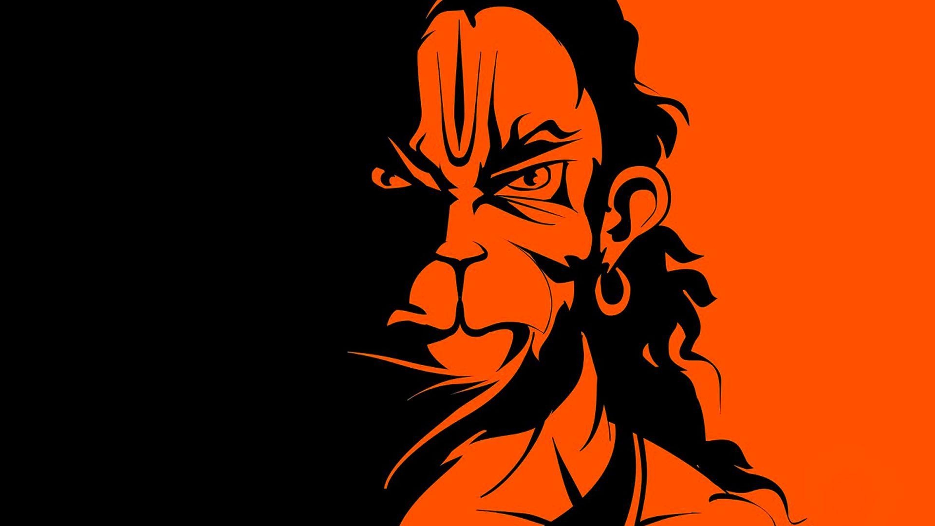 1920x1080 Hanumanji Vector. Hanuman photo, Hanuman HD wallpaper, Desktop