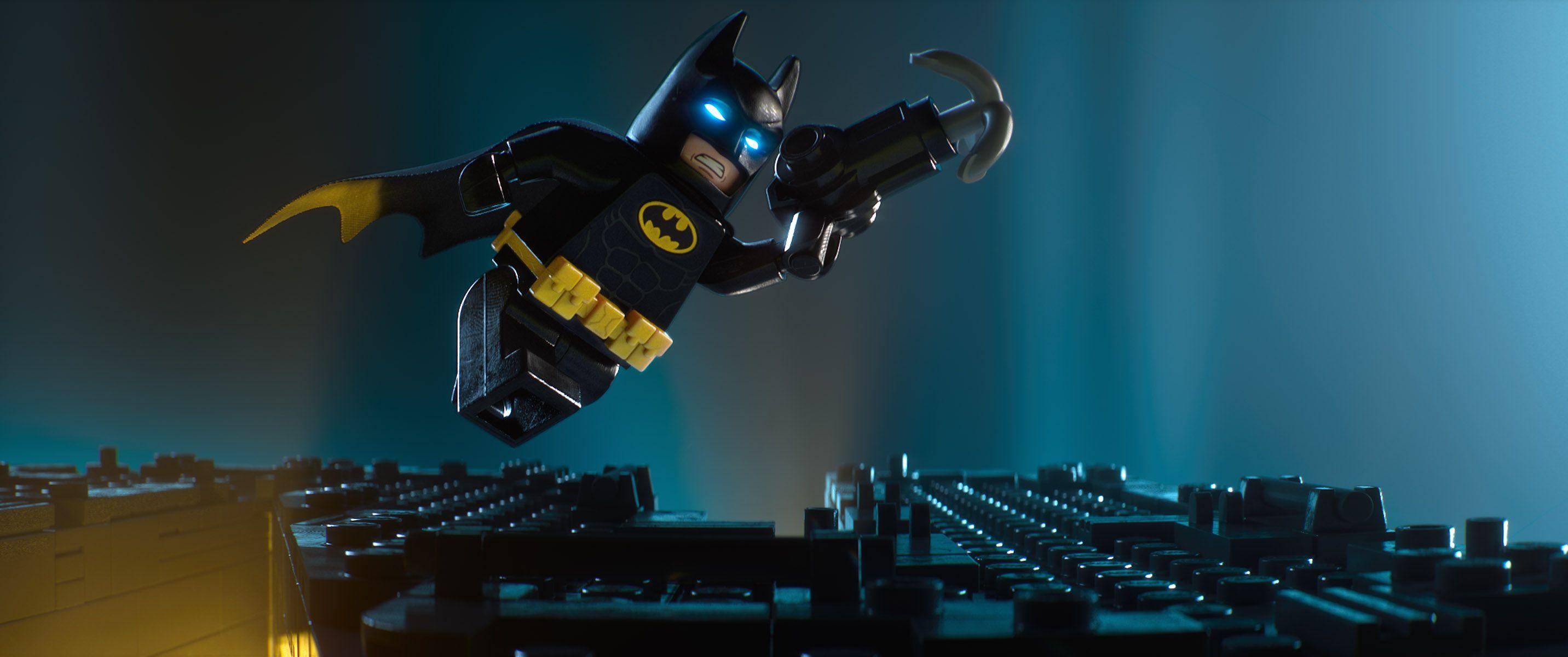 2870x1200 The Lego Batman Movie Fly wallpaper HD 2016 in The Lego Batman, Dual Screen