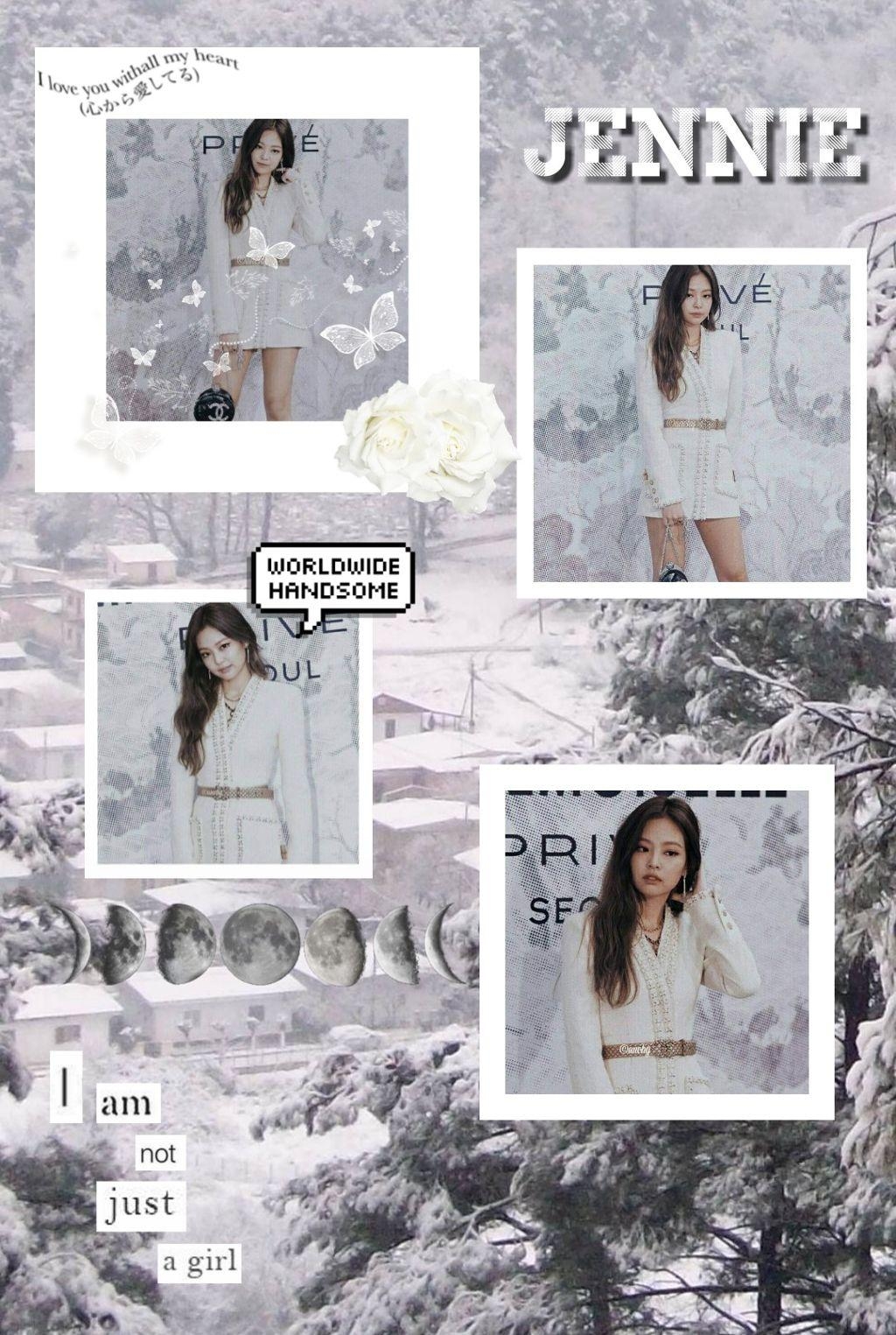 1030x1530 jenniekim jennie blackpink aesthetic white wallpaper, Phone