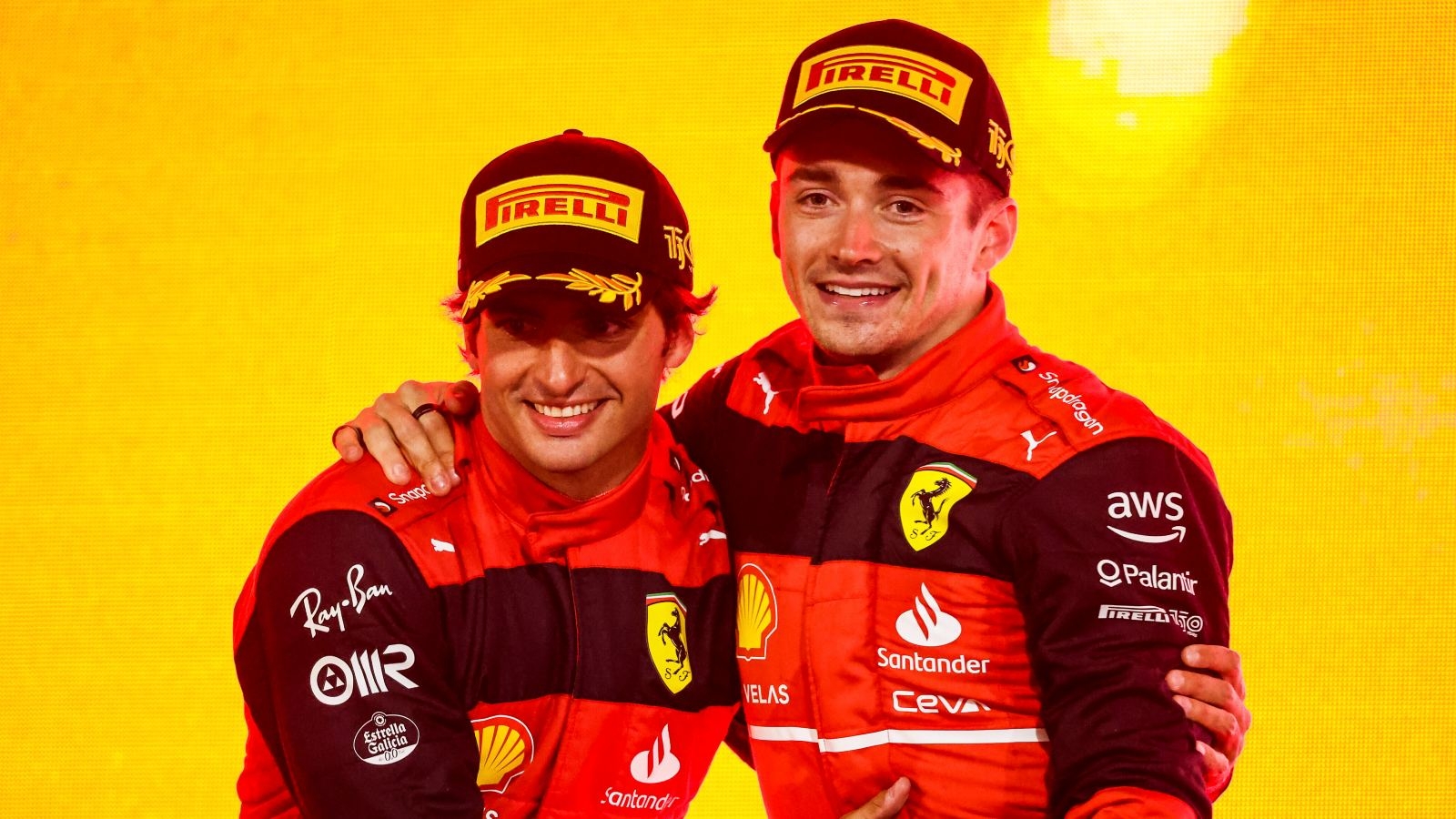 1600x900 Charles Leclerc v Carlos Sainz: The battle to be No.1 didn't go in anyone's favour, Desktop