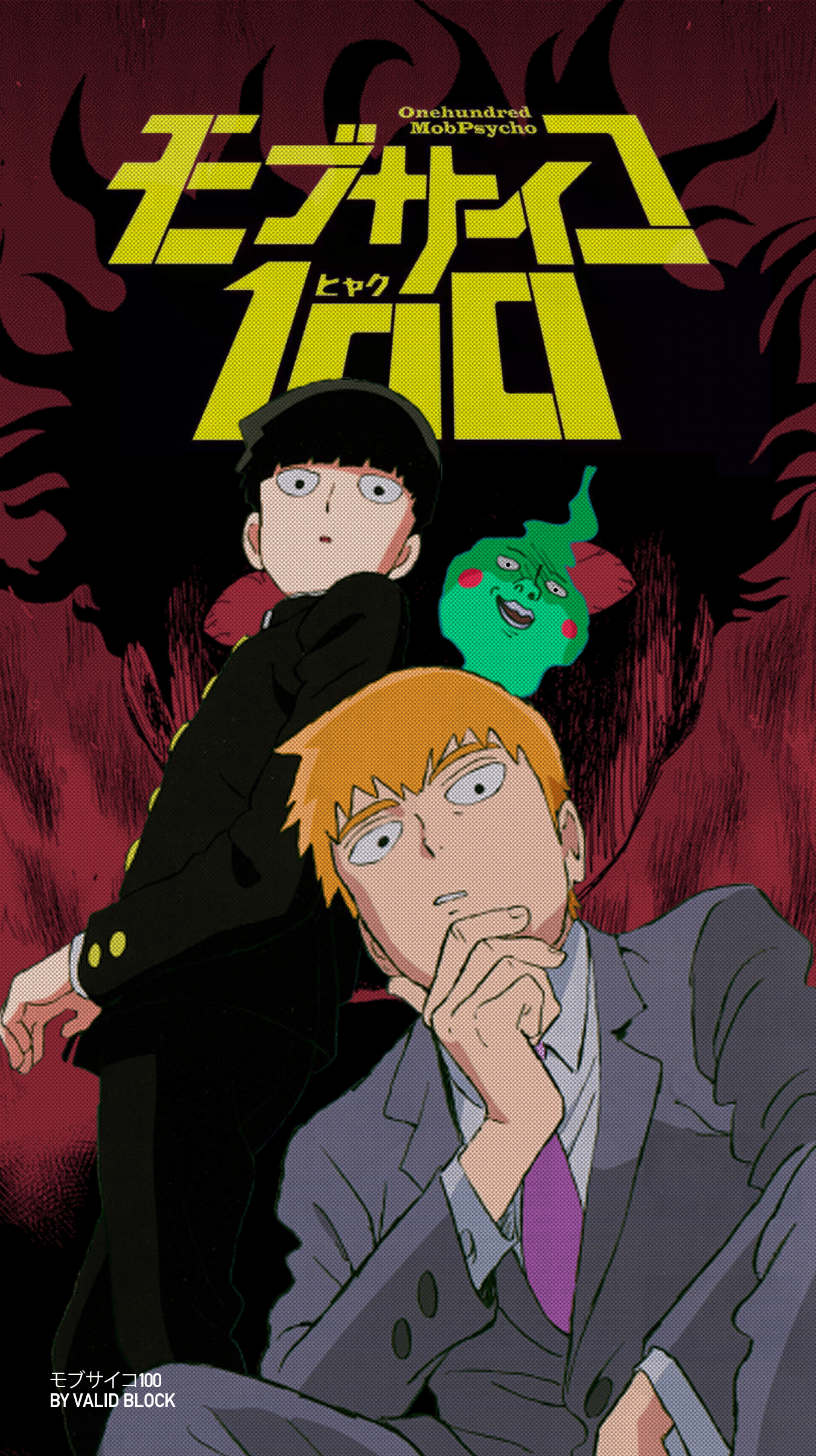 1360x2420 MOB PSYCHO 100 [モブサイコ100] PHONE WALLPAPERS BY, Phone