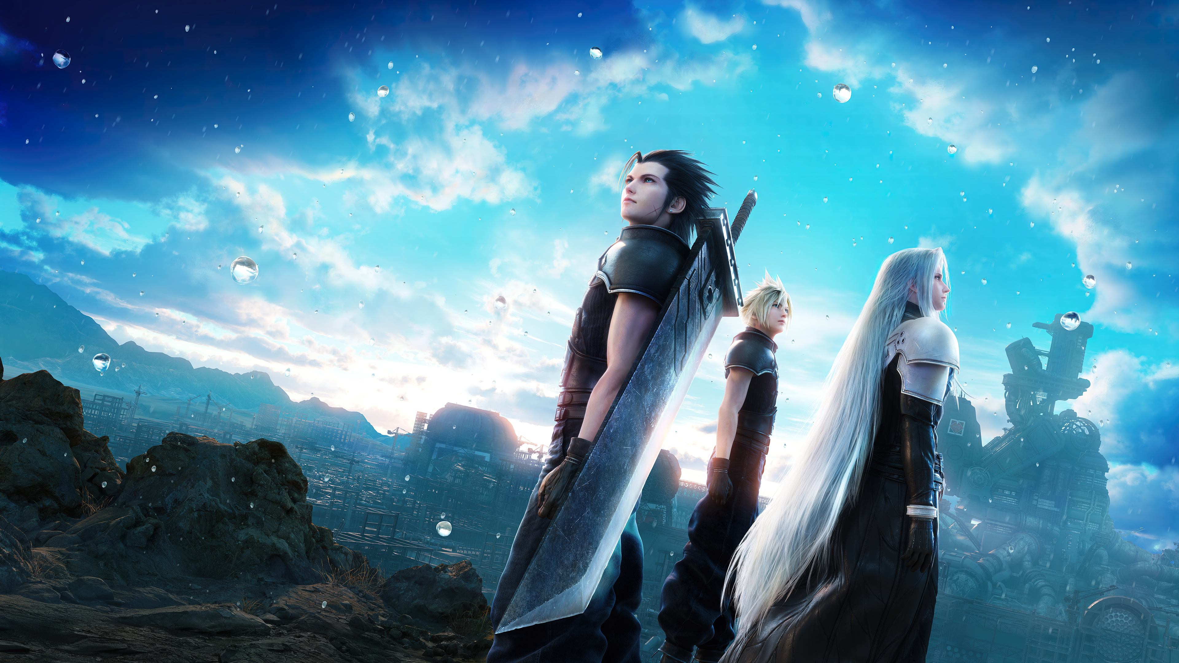 3840x2160 4k Crisis Core Final Fantasy VII Reunion Key Art Wallpaper In Pristine Quality, Desktop