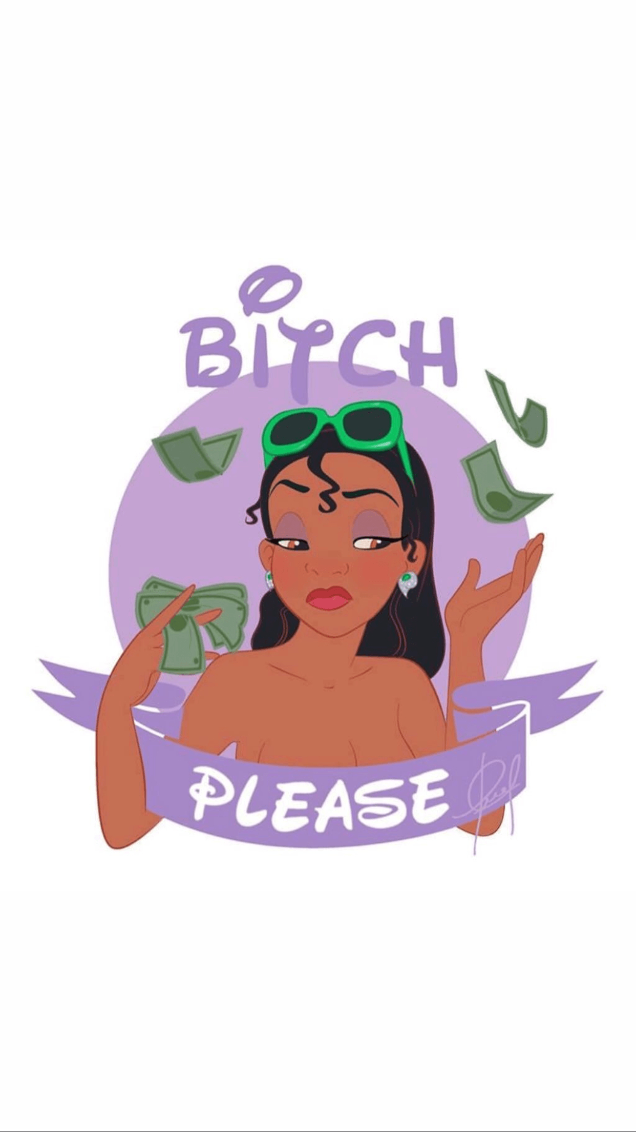 1250x2210 Princess Tiana #bitchplease #wallpaper #wallpaper #princessTiana, Phone