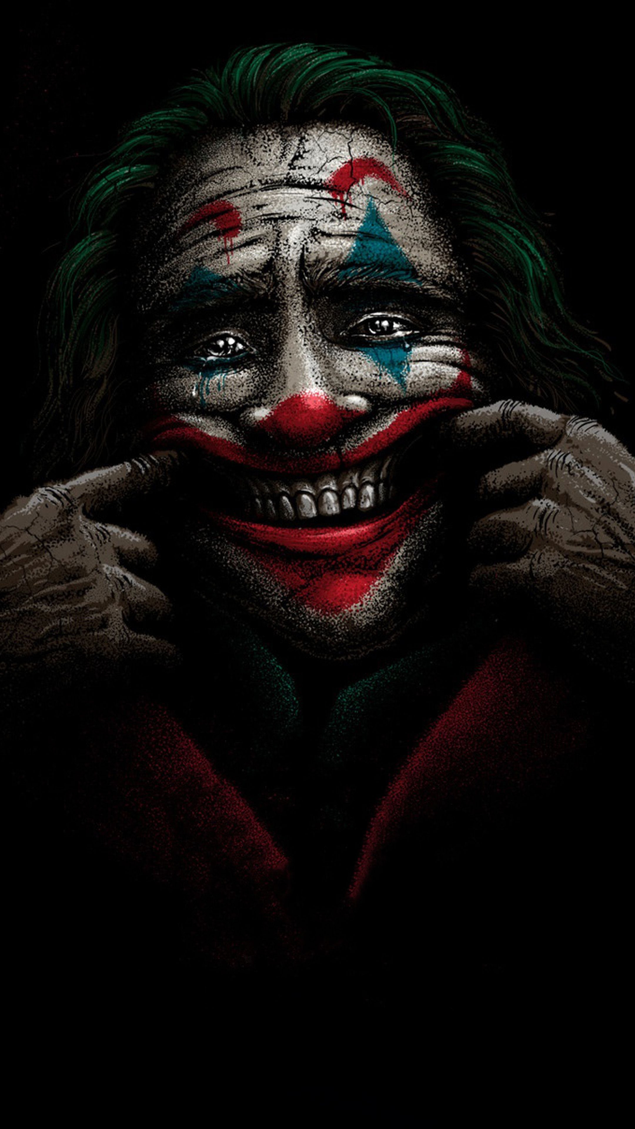 2160x3840 Joker Happy Face Sony Xperia X, XZ, Z5 Premium Wallpaper, Phone