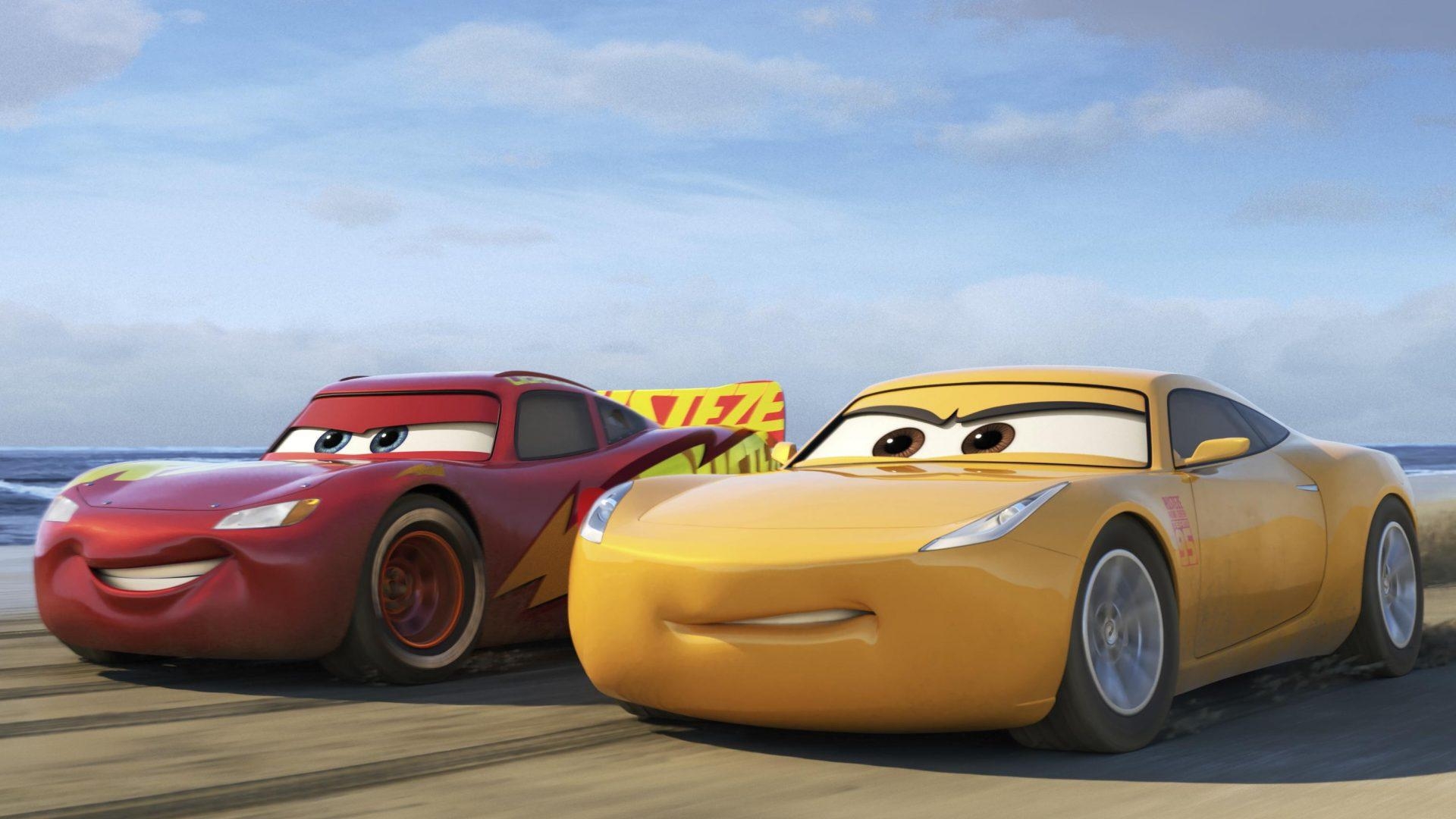 1920x1080 HD Wallpaper Of Lightning McQueen And Cruz Ramirez From Cars 3, Desktop